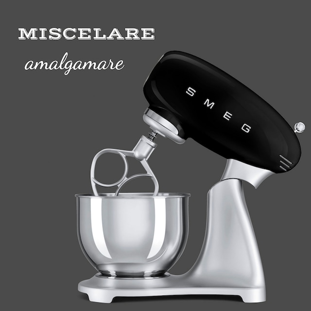 Smeg Küchenmaschine »SMF02BLEU Schwarz« online kaufen | BAUR