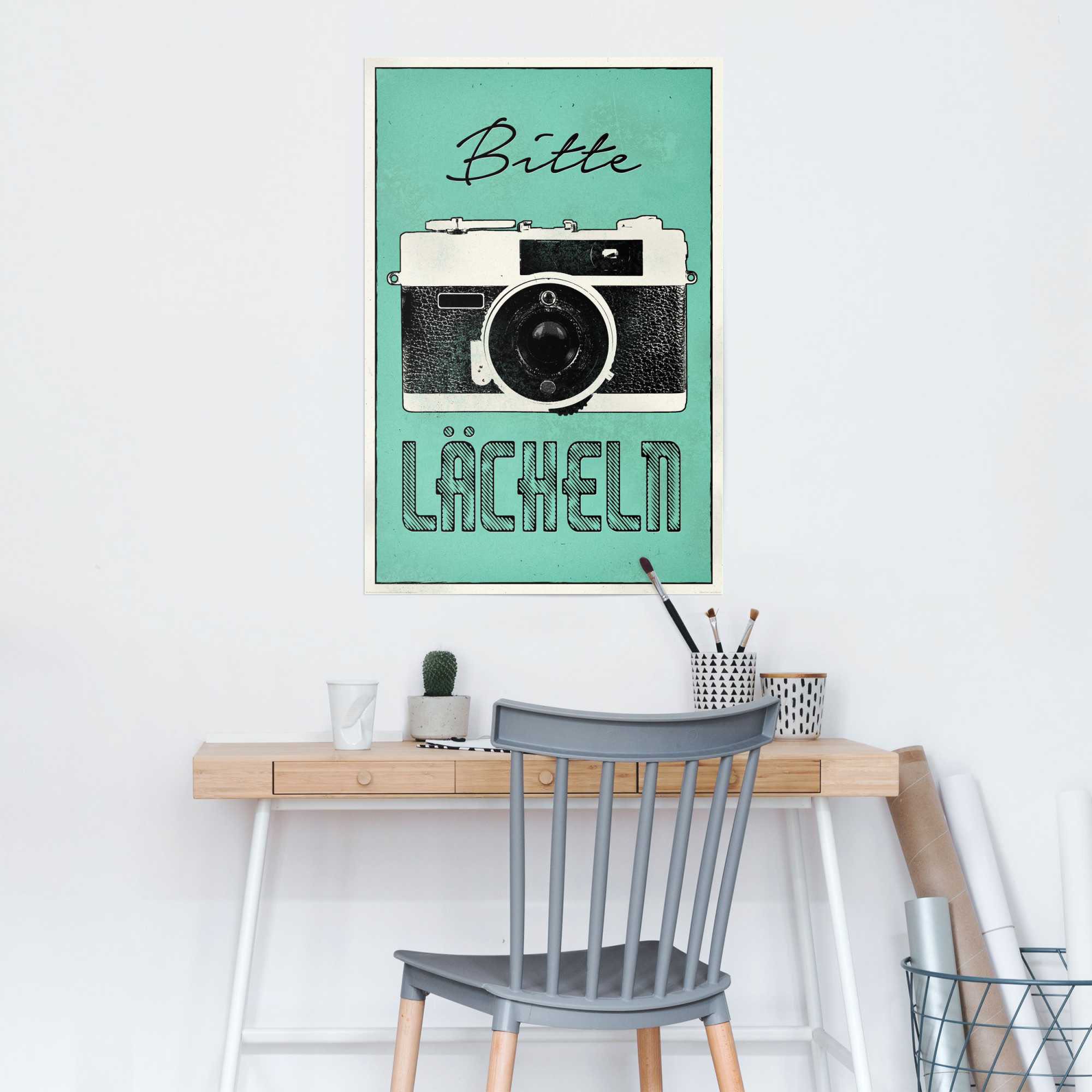 Reinders Poster "Bitte Lächeln", (1 St.) günstig online kaufen
