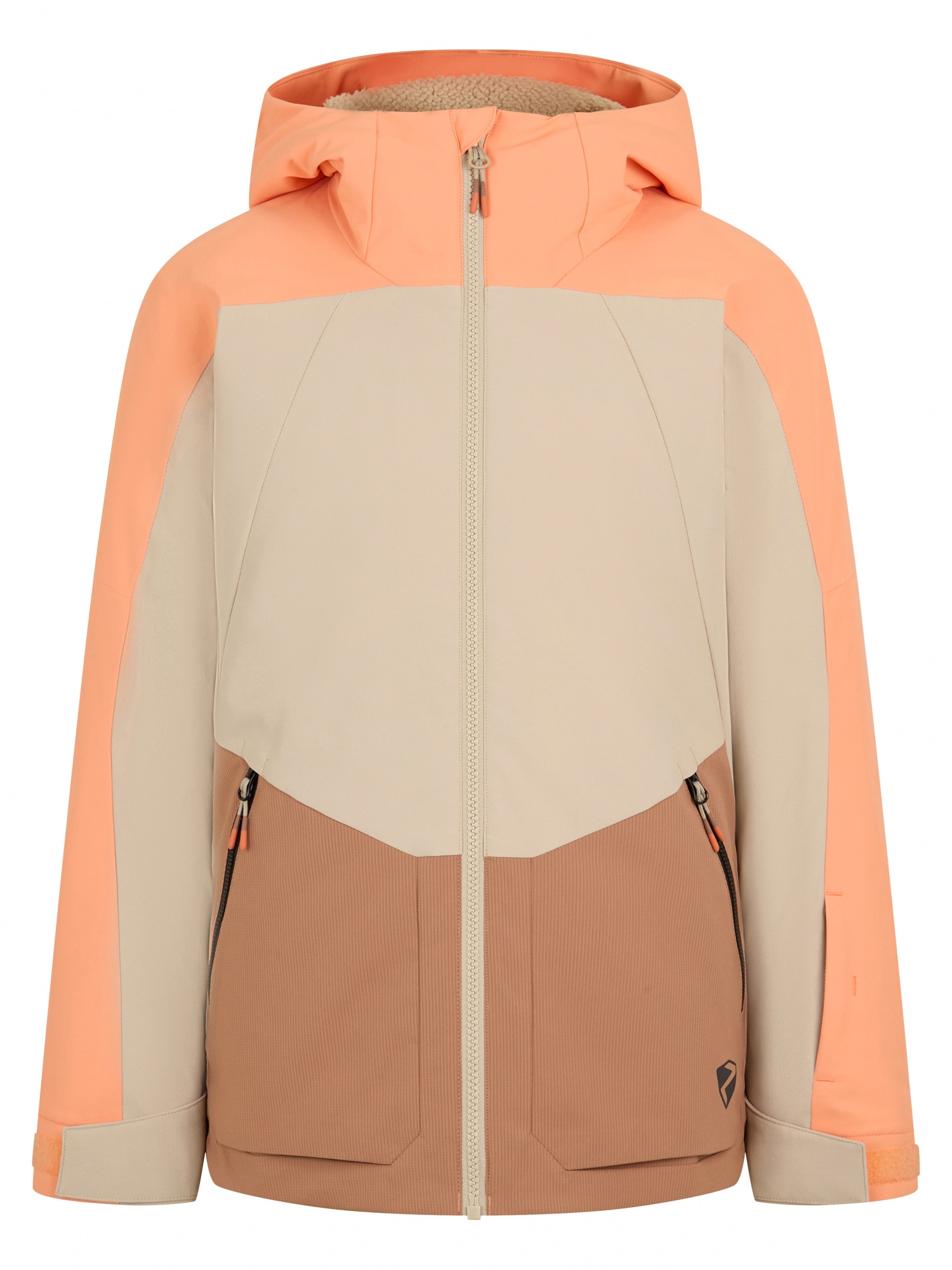 Ziener Skijacke "ARNU-Z AQUASHIELD JUNIOR" wasser- u. winddicht, atmungsaktiv, warm, reflektierende Elemente