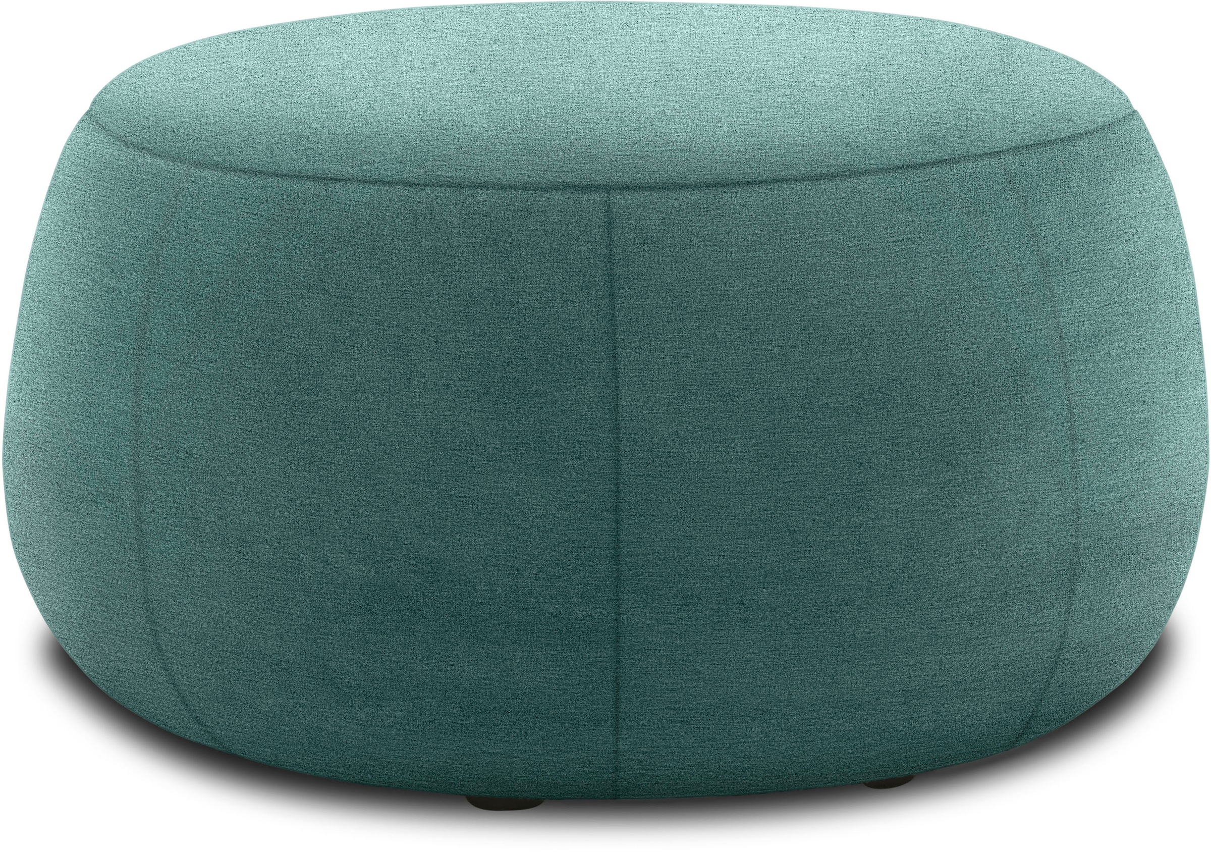 DOMO collection Hocker "800012 elegant und zeitlos, Solitär, bequem, B/T 75/75cm" Hocker rund gepolstert