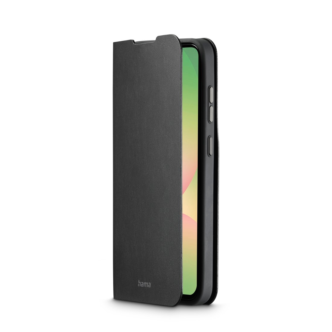 Hama Smartphonetasche »Handyhülle für Samsung Galaxy A56, klappbar, Magnetverschluss« hochwertiges Kunstleder, Kartenfach, Standfunktion, erhöhte Kanten