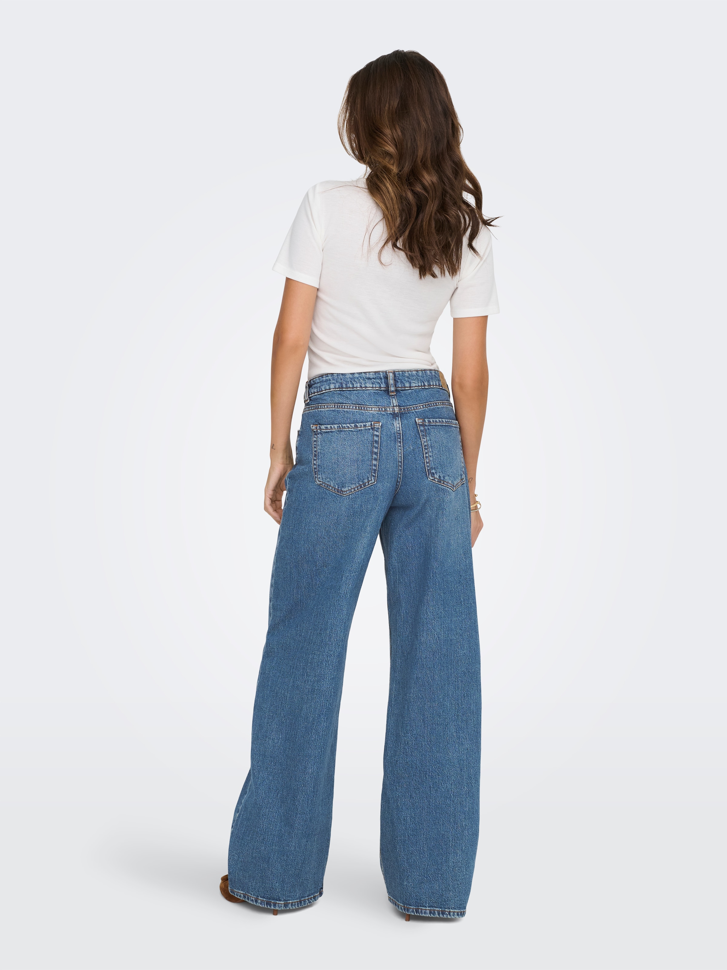 JDY Relax-fit-Jeans »JDYRUBY MW WID MB 1006 DNM NOOS«