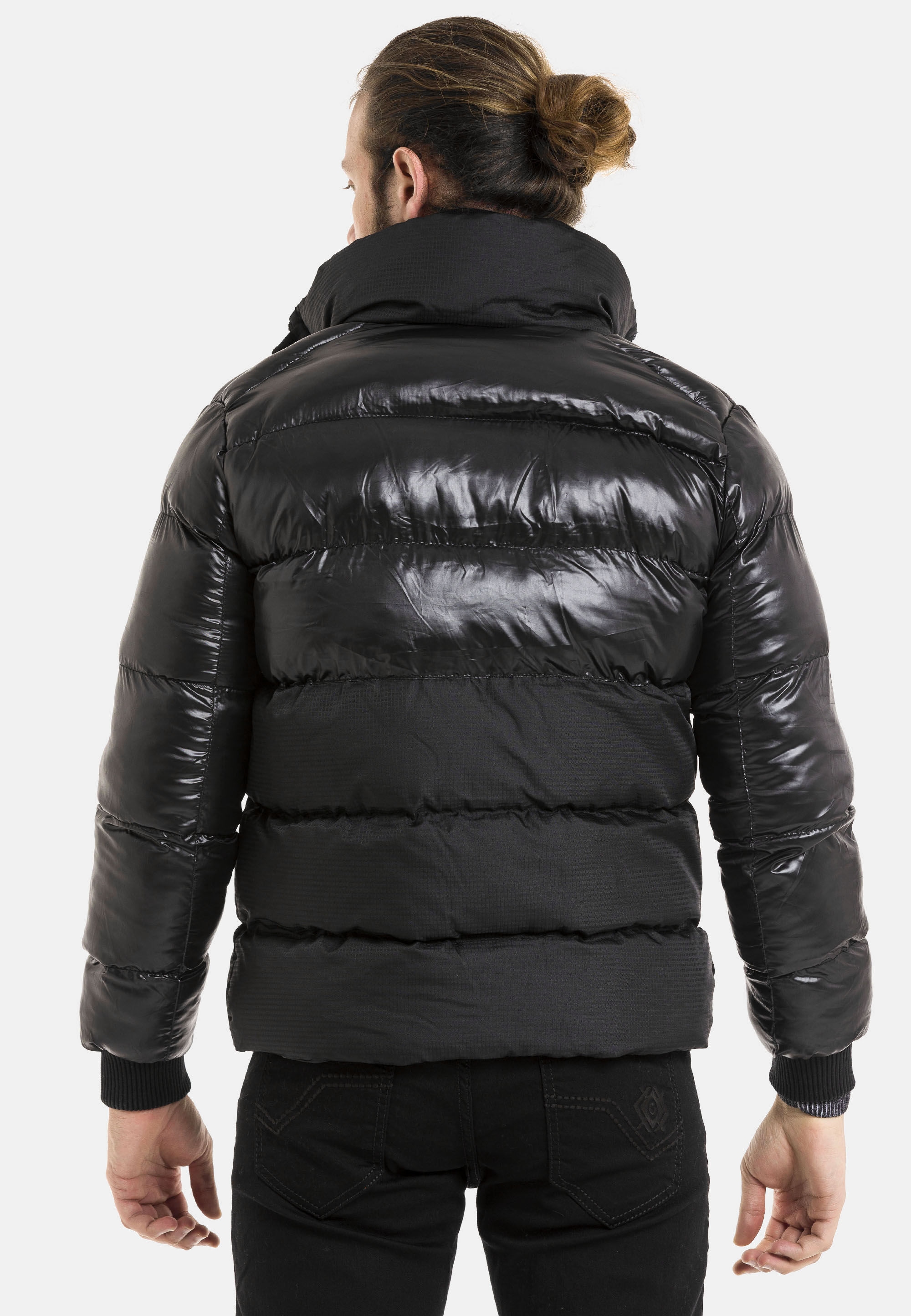 Cipo & Baxx Winterjacke »Jacke«, ohne Kapuze, im gesteppten Design