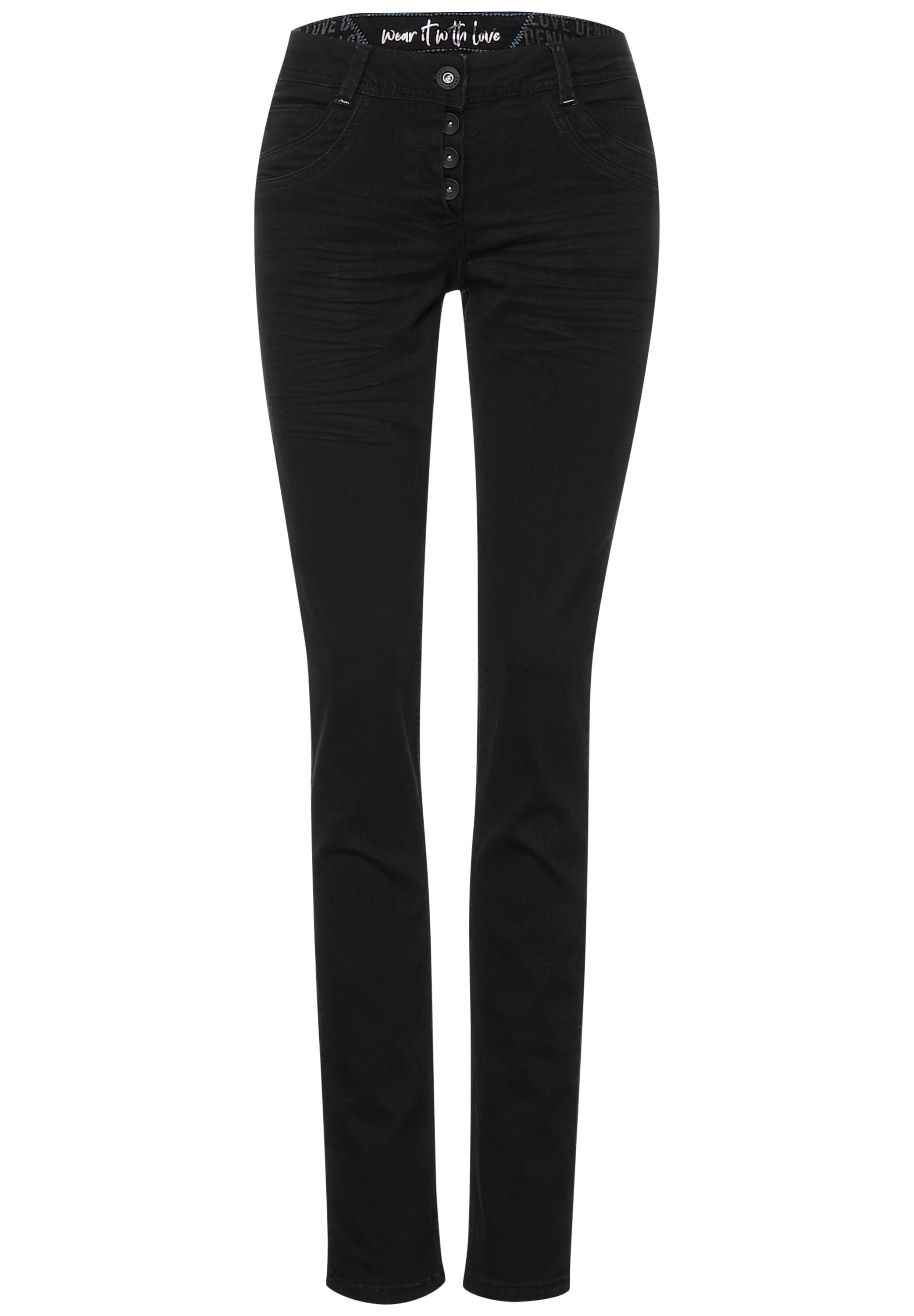 Cecil Loose-fit-Jeans, Middle Waist