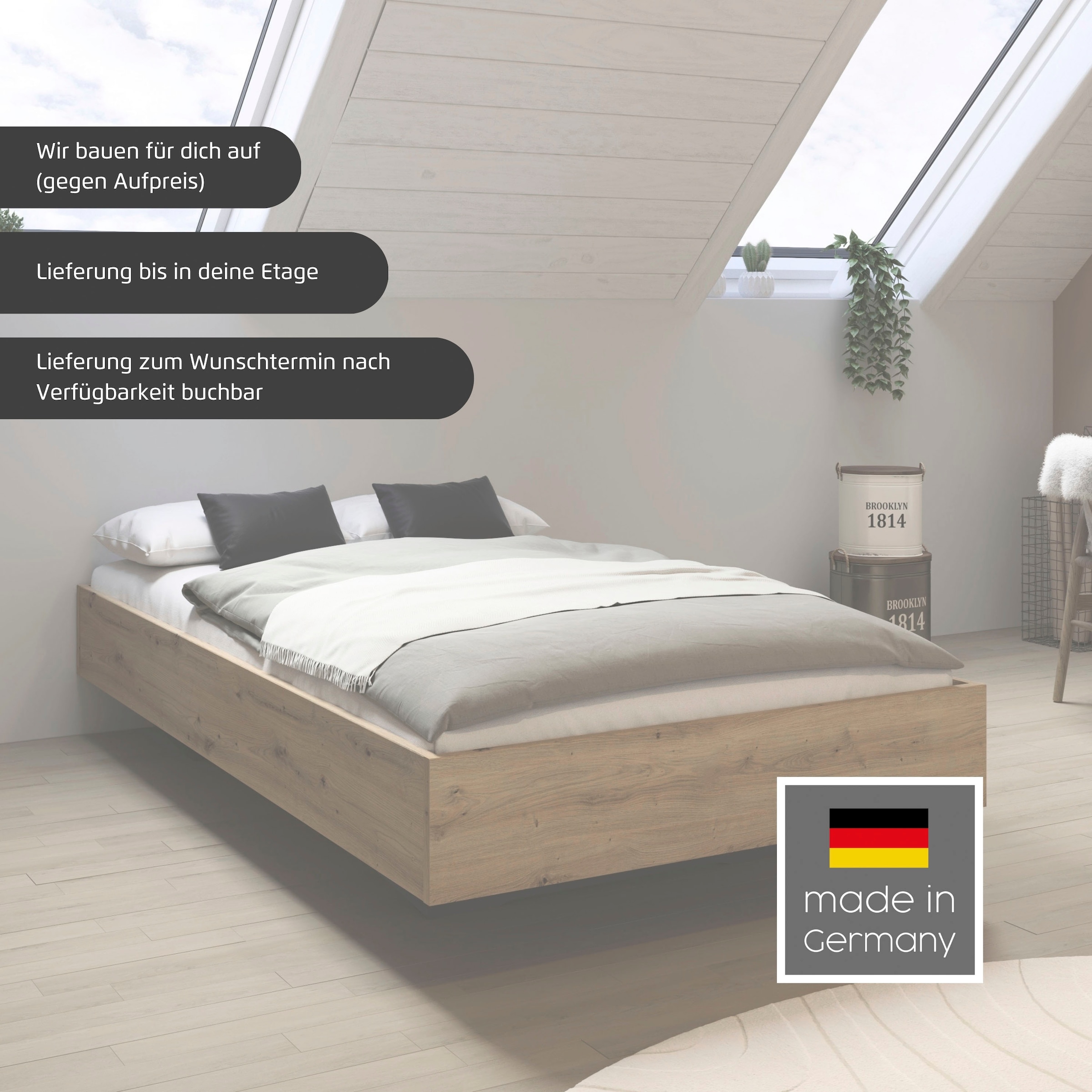 rauch Futonbett »Phoenix« ohne Kopfteil