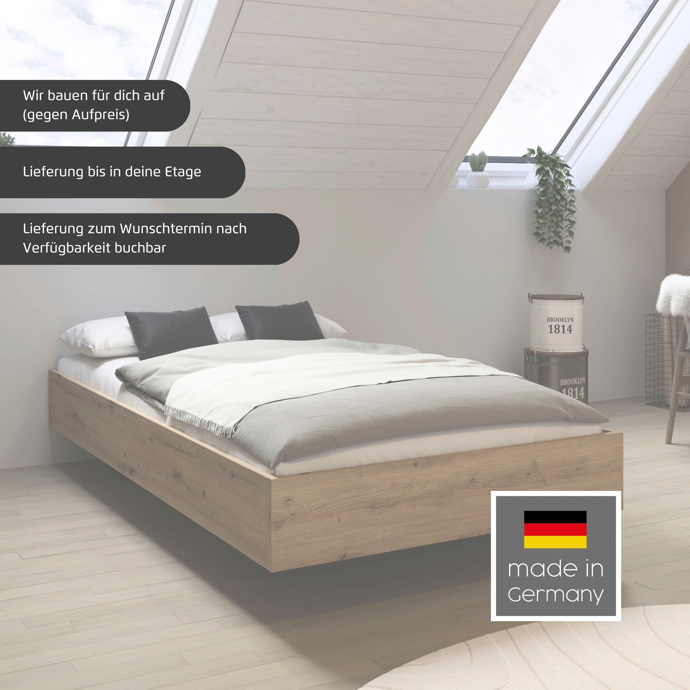 Thumbnail - rauch Futonbett "Phoenix" ohne Kopfteil