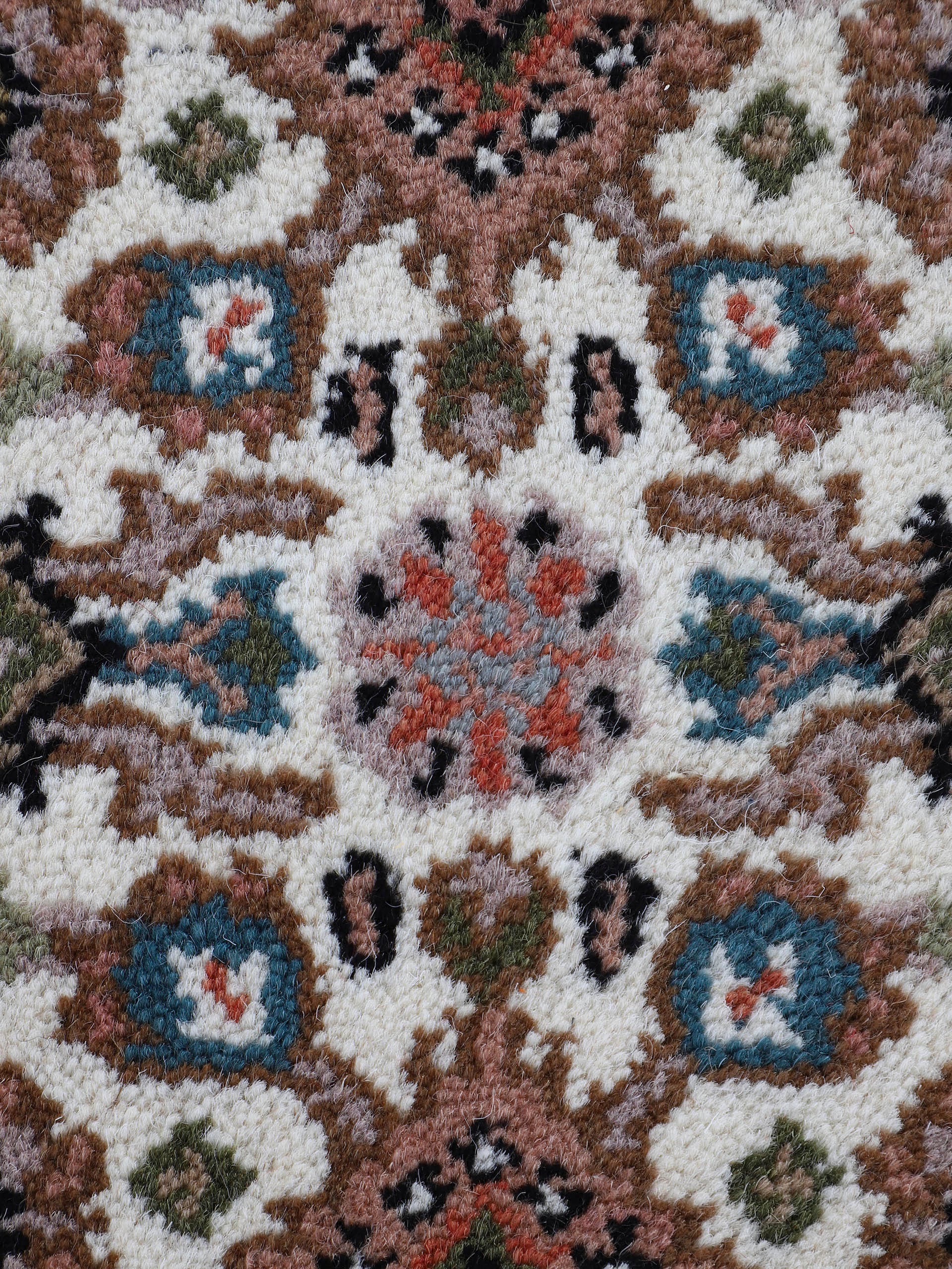 Woven Arts Orientteppich »Orientteppich Bidjar Herati«, rechteckig, 15 mm Höhe, handgeknüpft, Wohnzimmer, reine Wolle