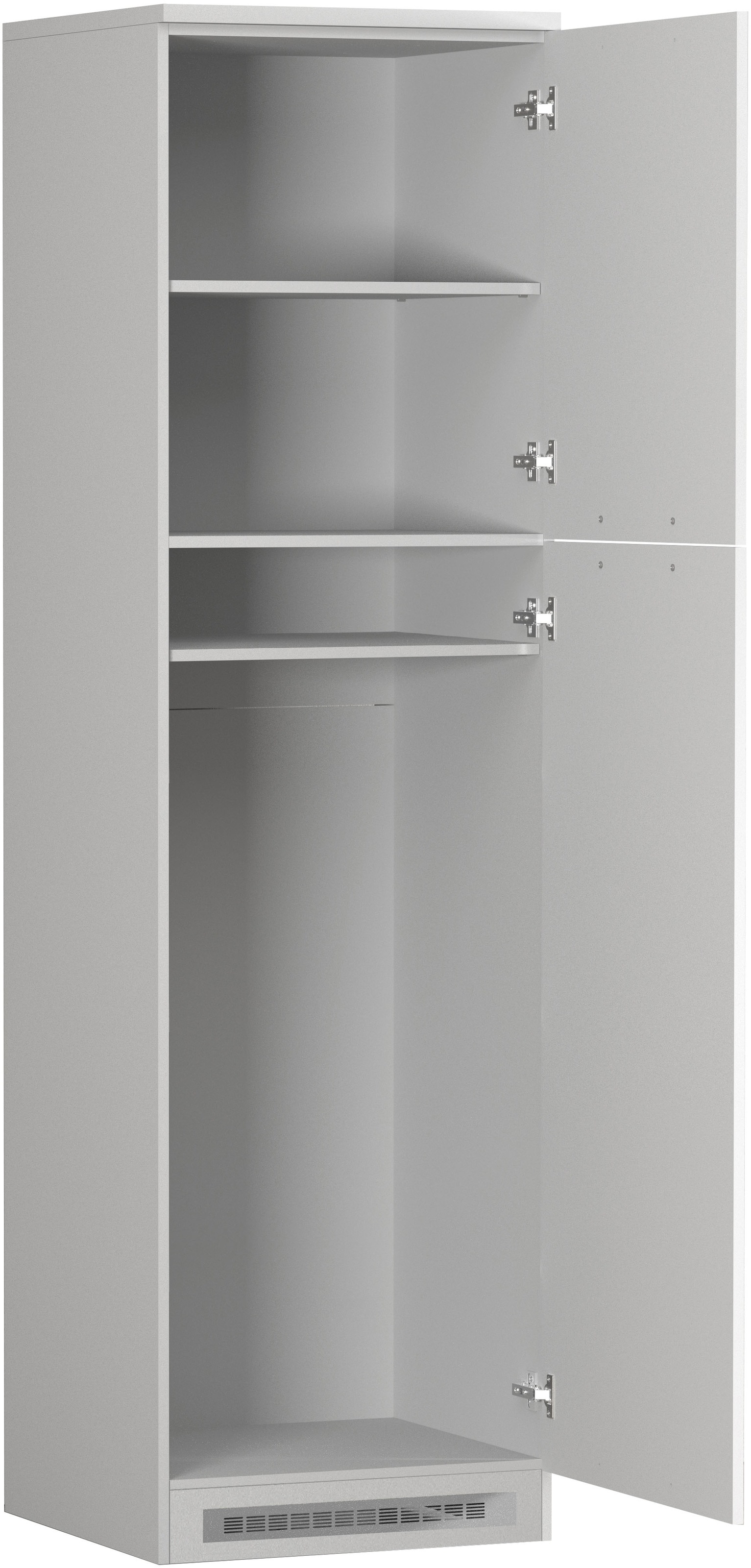 KOCHSTATION Kühlumbauschrank »Luna, Kühlschrank-Umbau, Einbauschrank für Kühlschrank, Made in Italy« B/T/H: 60×60×214,5 cm, für zwei Kühlschrankhöhen vorbereitet