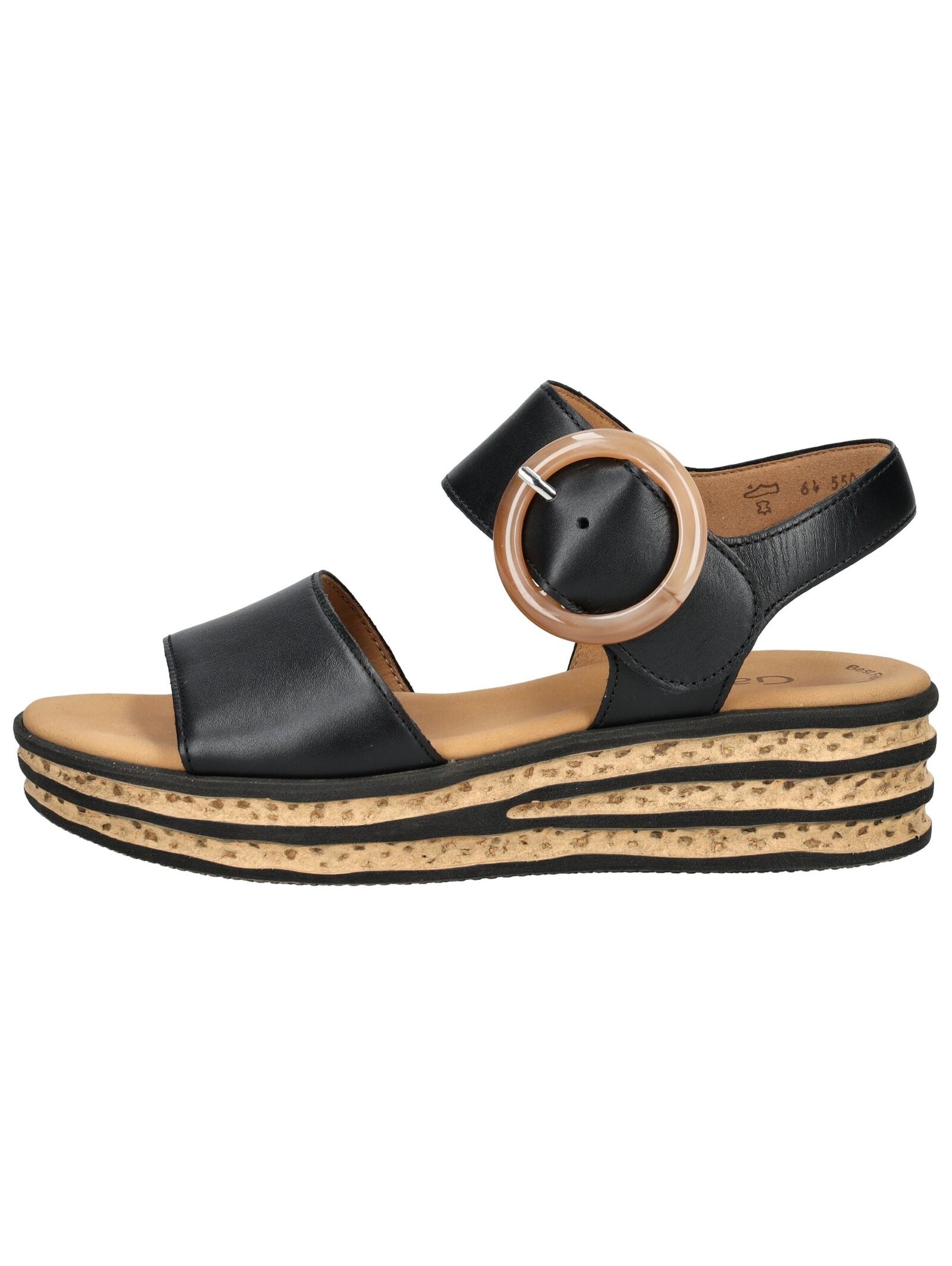 Gabor Keilsandalette "Gabor Sandalen Nappaleder" günstig online kaufen