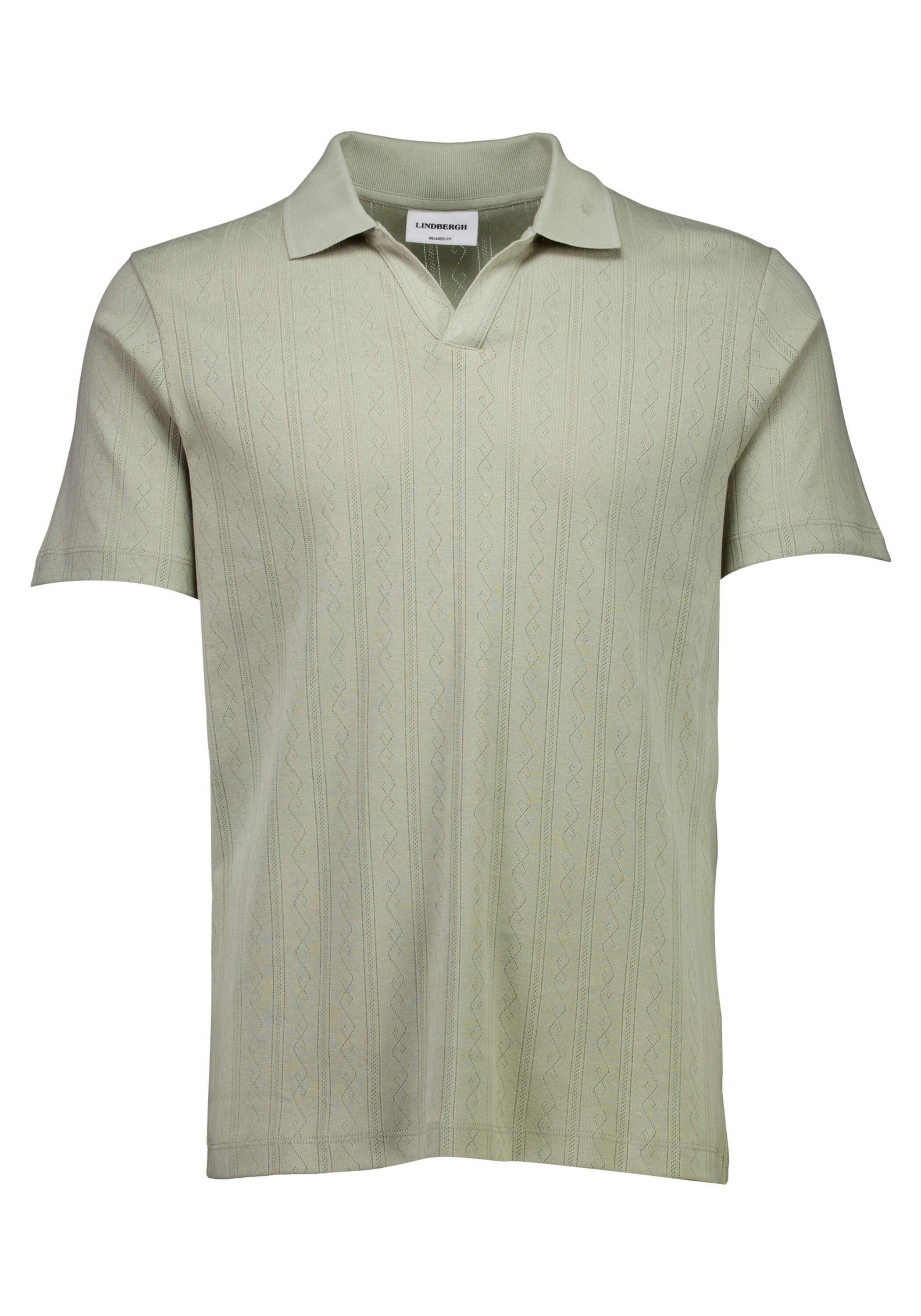Lindbergh Poloshirt Relaxed Fit Dusty Olive XXL 5