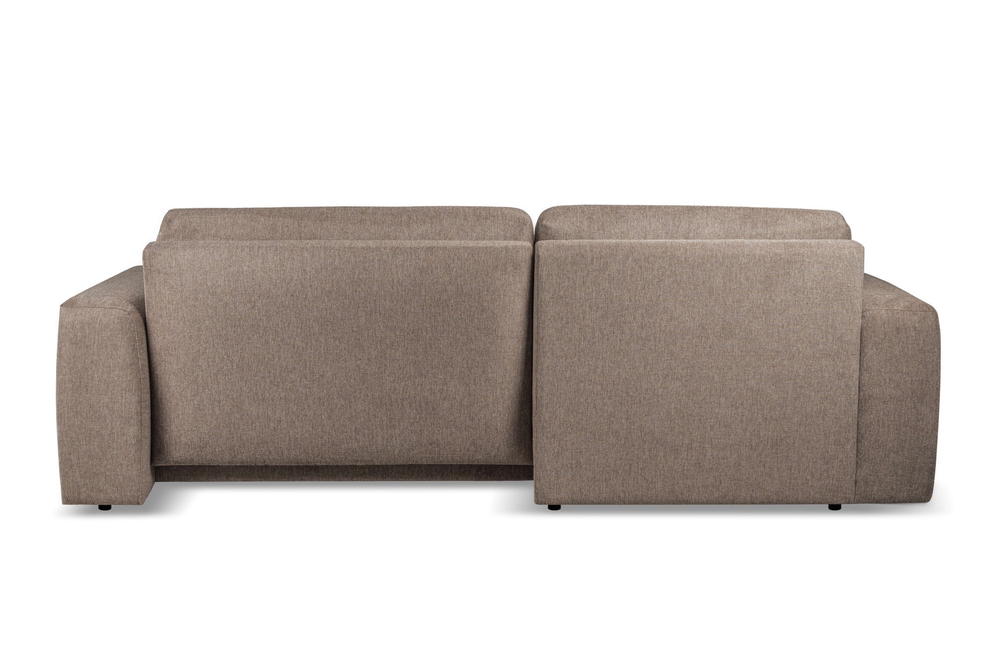 andas Schlafsofa »Noord Schlafecksofa, Breite 250 cm« Cord, Struktur, Webstoff, mit Wellenunterfederung, Massivholzrahmen