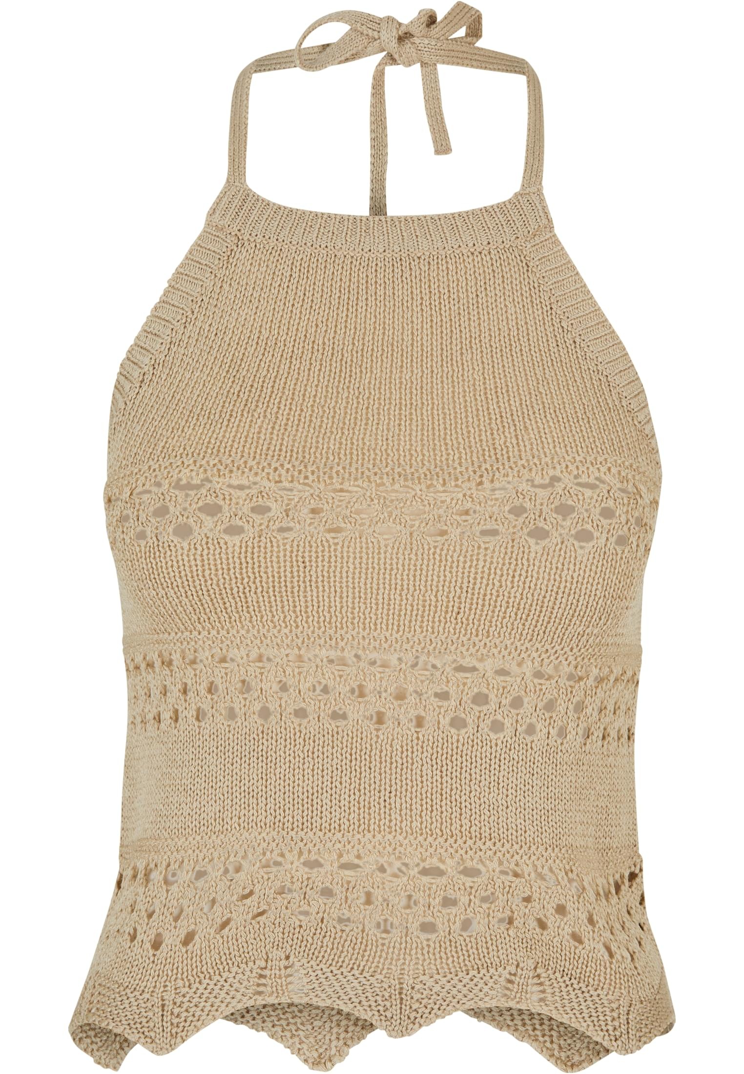 Neckholder Ladies CLASSICS BAUR Knit »Damen (1 Top«, T-Shirt | URBAN Short bestellen Crochet tlg.)