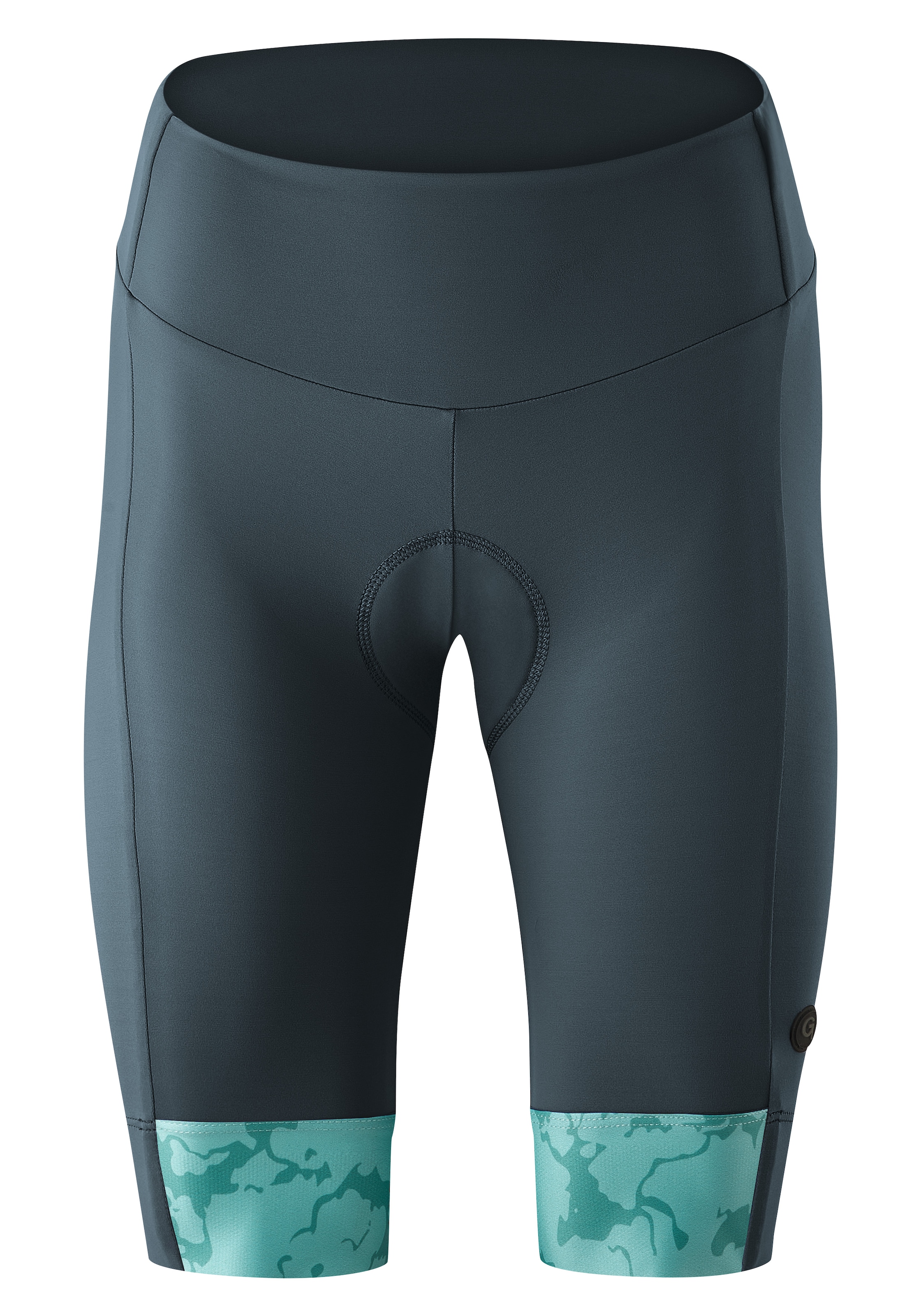 Gonso Fahrradhose "Essential Shorts Kit W", Damen Radhose mit Sitzpolster, Radlerhose mit Komfortbund, Tight Fit