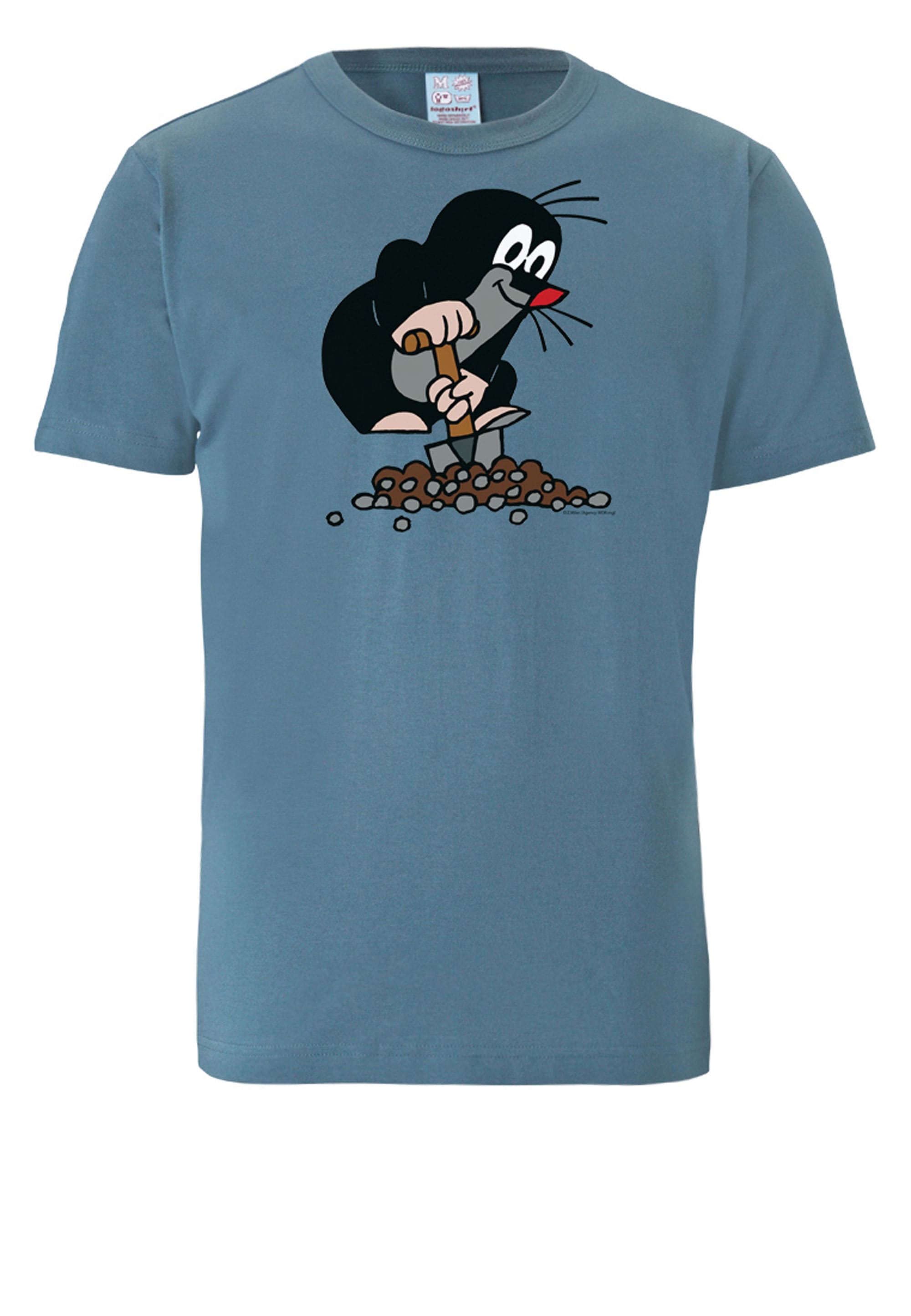LOGOSHIRT T-Shirt »Der kleine Maulwurf«, mit lizenziertem Print