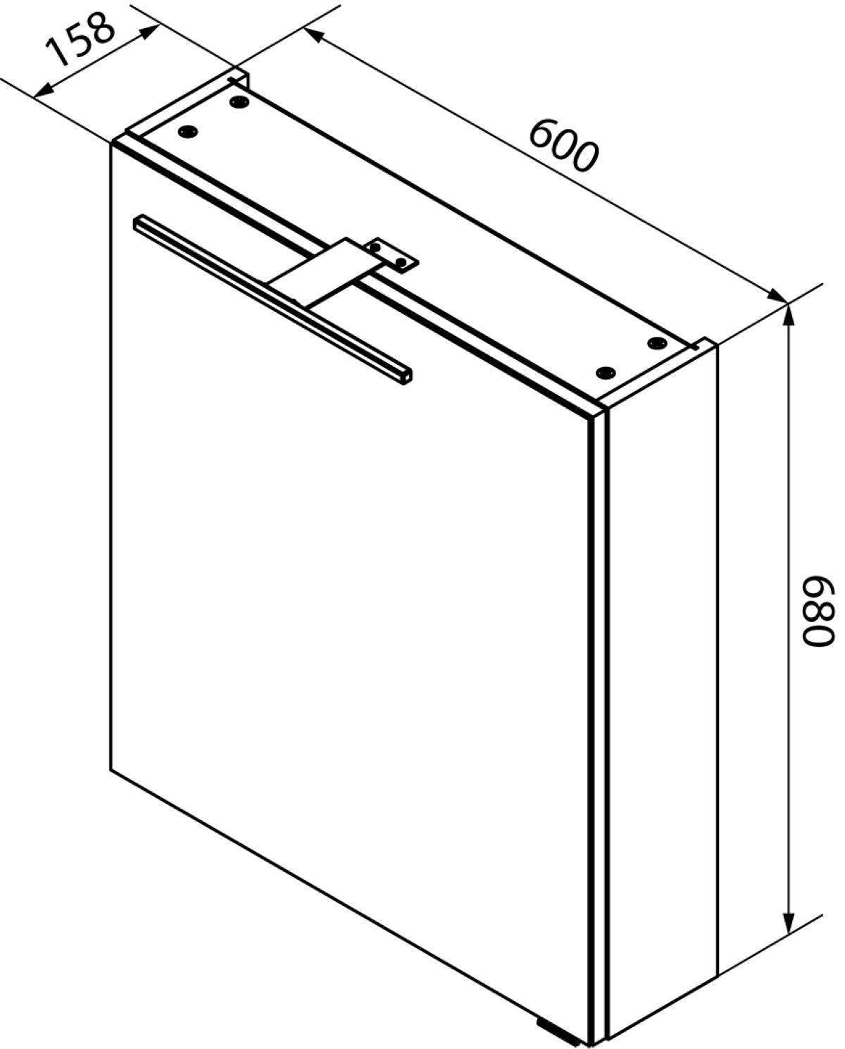 FACKELMANN Spiegelschrank