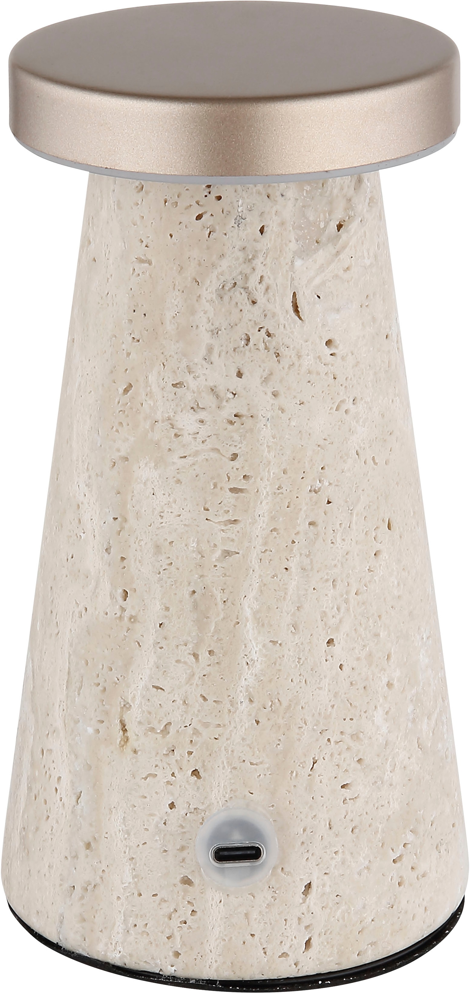 GLOBO LIGHTING Tischleuchte »ADINA« LED-Modul 1 Stk. Akku Tischleuchte für Wohn- & Schlafzimmer