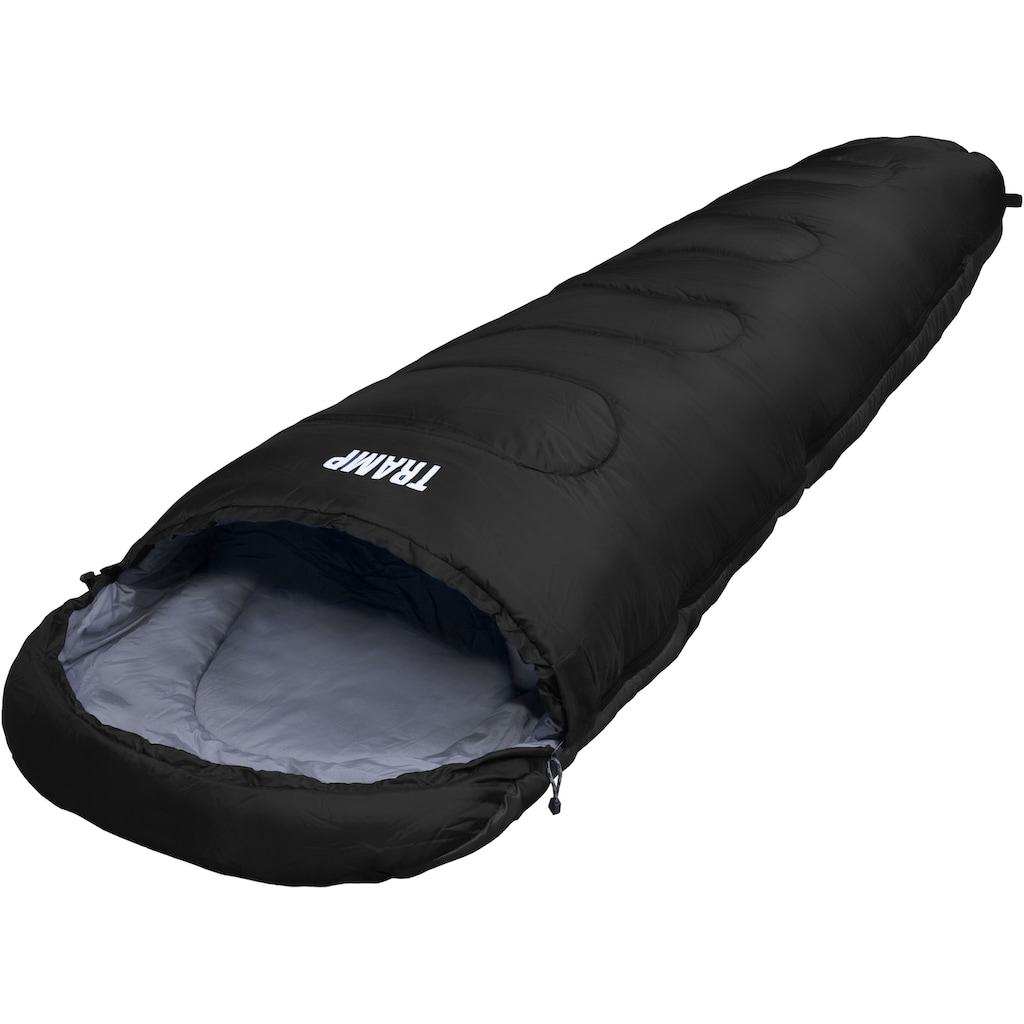 EXPLORER Mumienschlafsack »TRAMP Camping Schlafsack 230x80x55cm Outdoor«, (+9°C bis -9°C warm Frühling/Sommer/Herbst Reise Festival)