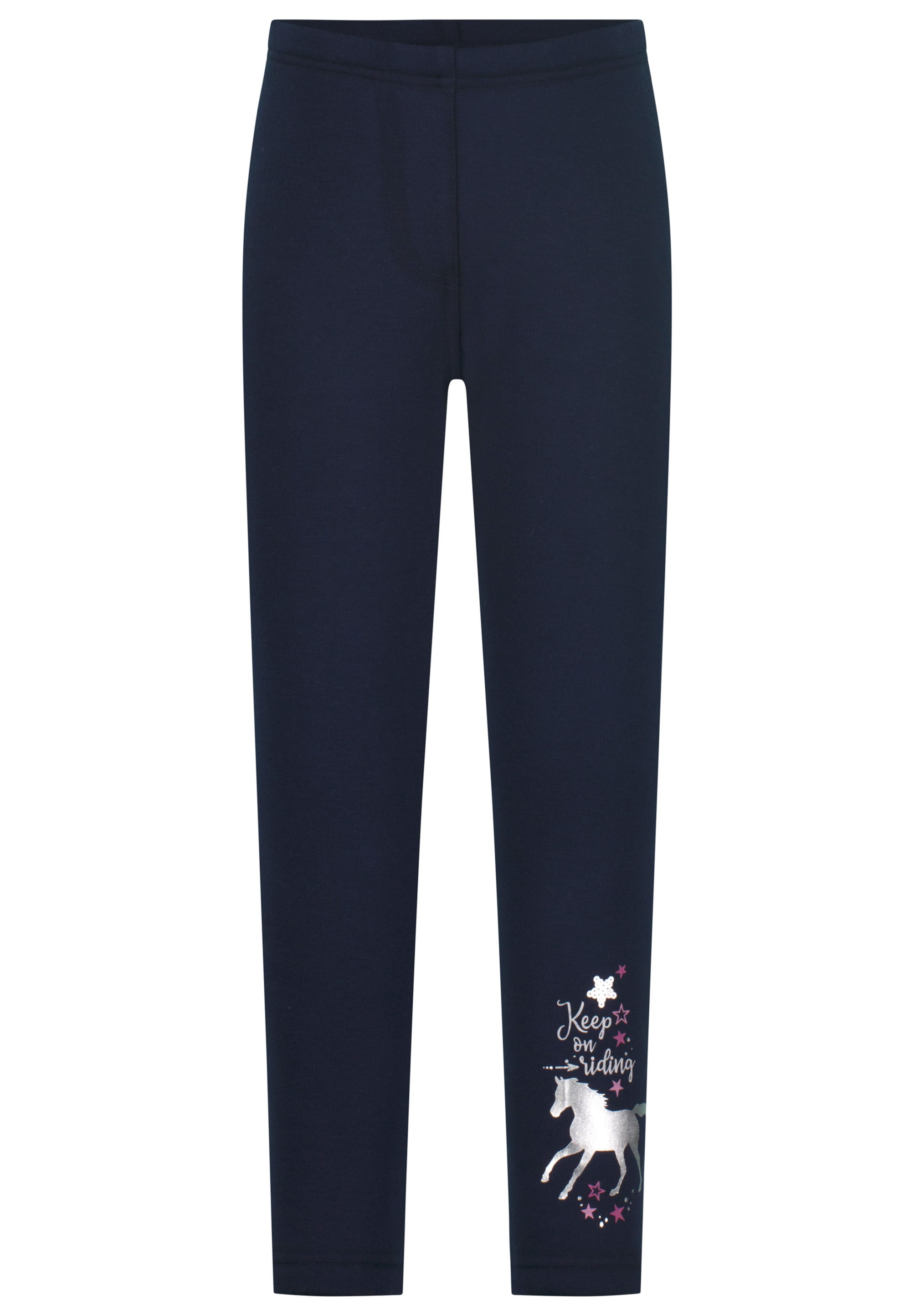 SALT AND PEPPER Leggings, (2 tlg.), mit Pferdemotiv und unifarben