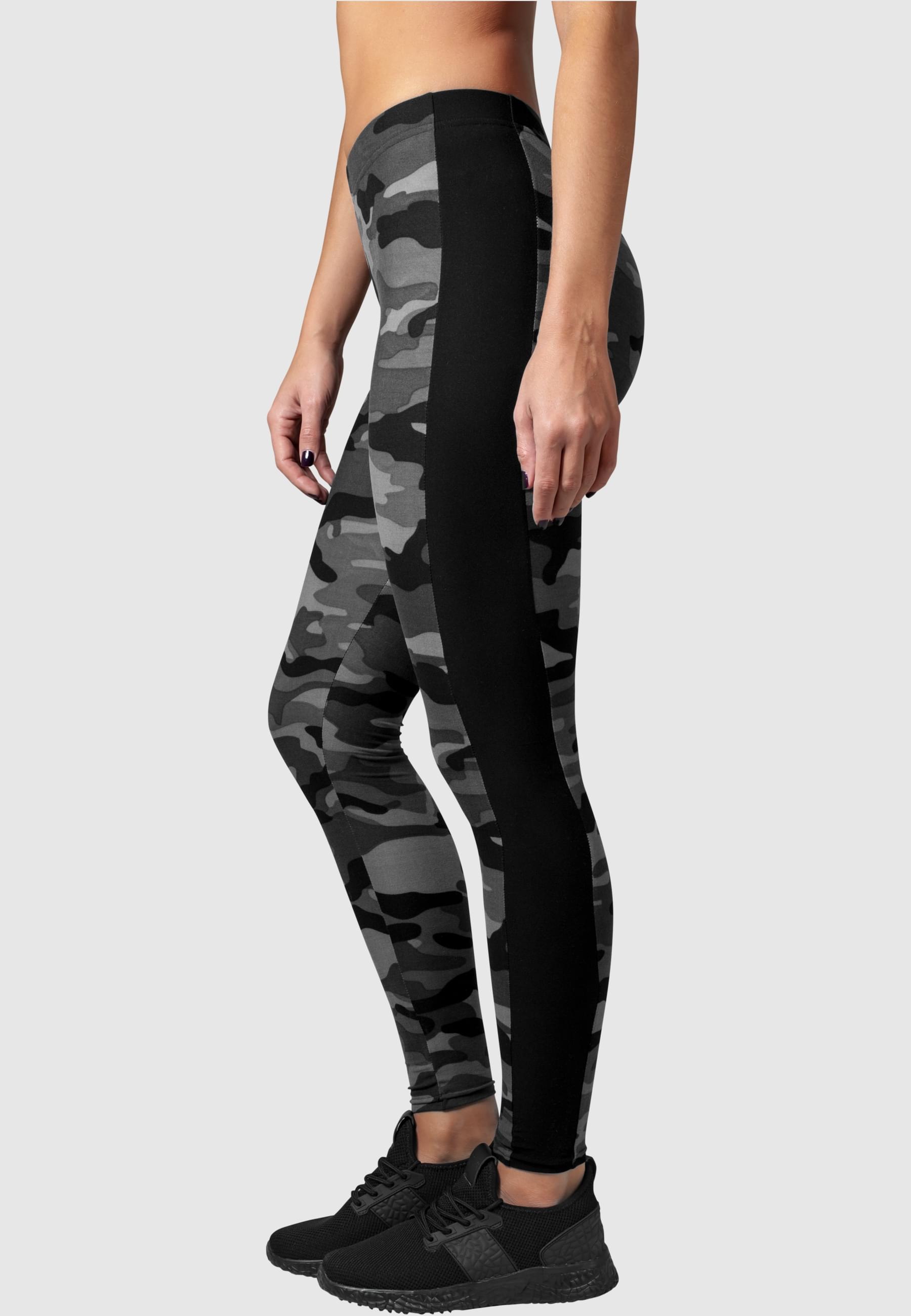 URBAN CLASSICS Leggings »Urban Classics Damen Ladies Camo Stripe Leggings«, (1 tlg.)