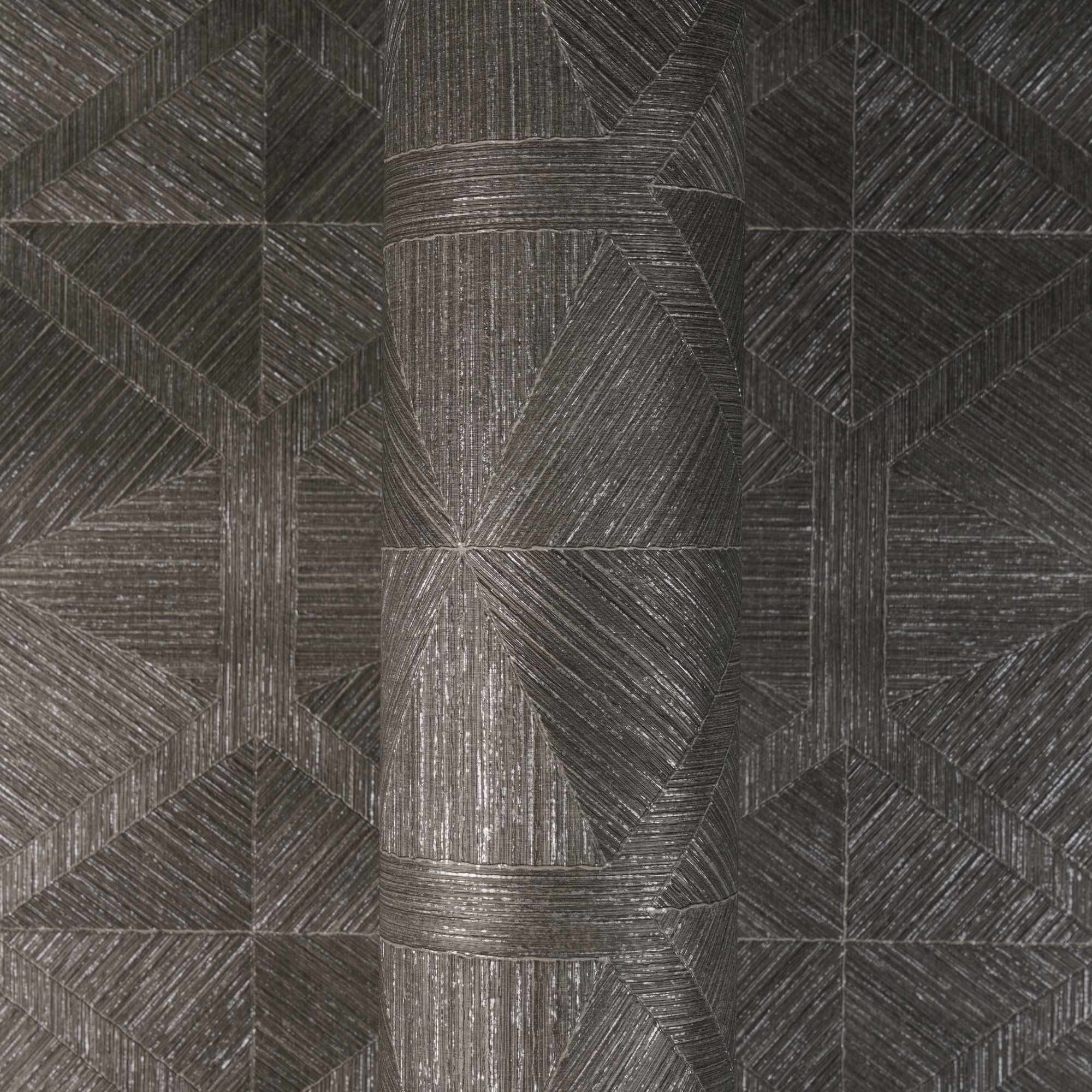 living walls Vliestapete »Cosiness Geometrie – Vorgeleimte 3D Vliestapete« 3D-Optik | geometrisch | leicht glänzend strukturiert Grafisches Geometriemuster mit strukturierter 3D-Wirkung
