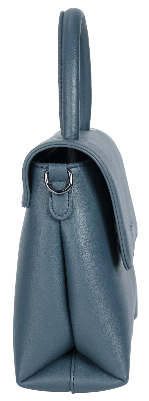 Henkeltasche BUGATTI "ALMATA", Damen, Gr. B/H/T: 23cm x 16cm x 8cm onesize, blau, Kunstfaser, clean, Taschen 3