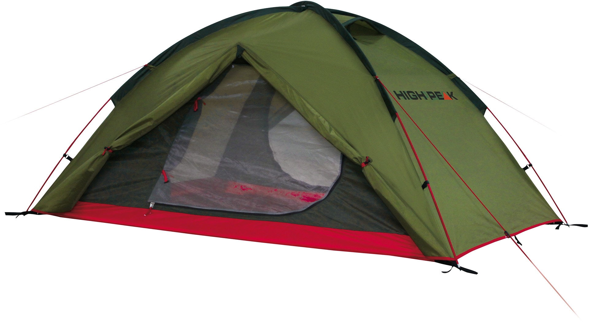 High Peak Kuppelzelt »Woodpecker 3«, 3 Personen, (Set, mit Transporttasche)