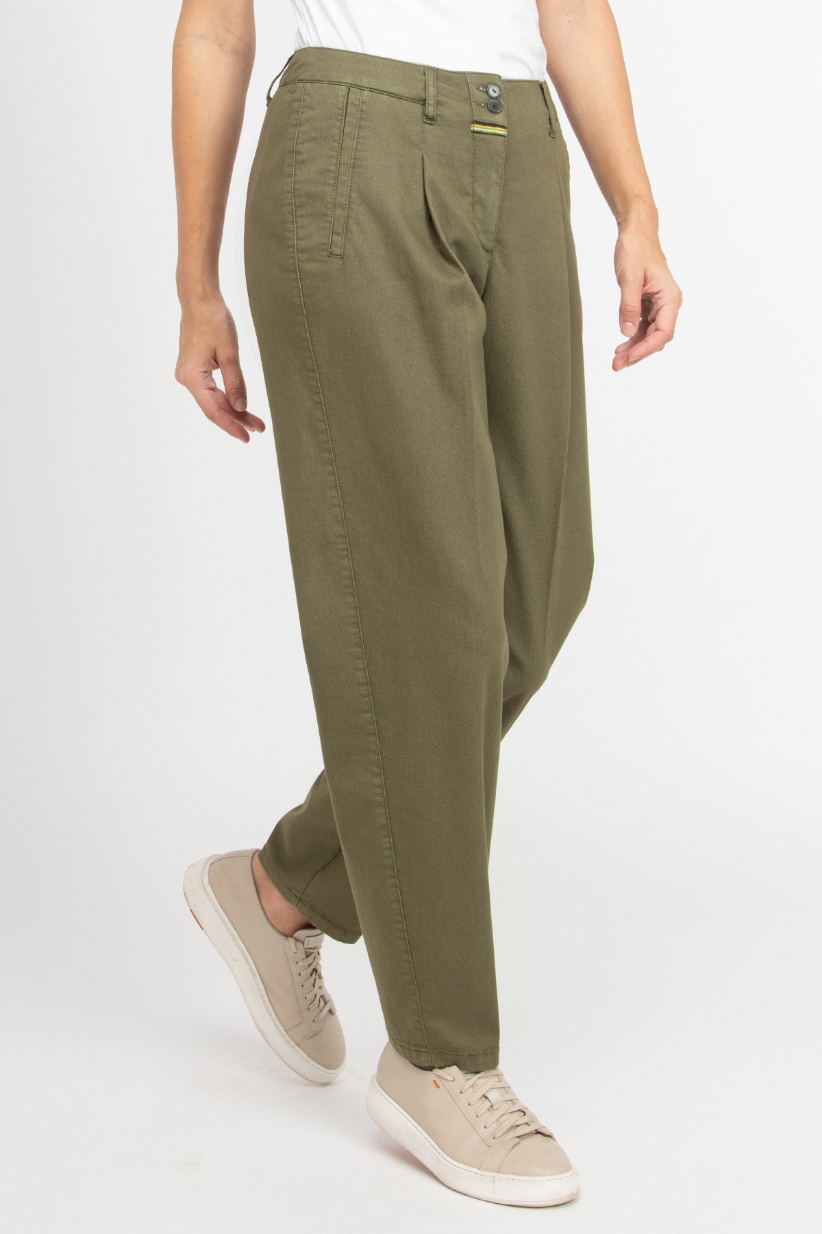 Recover Pants Stoffhose Bundfaltenhose mit Bundfalte günstig online kaufen