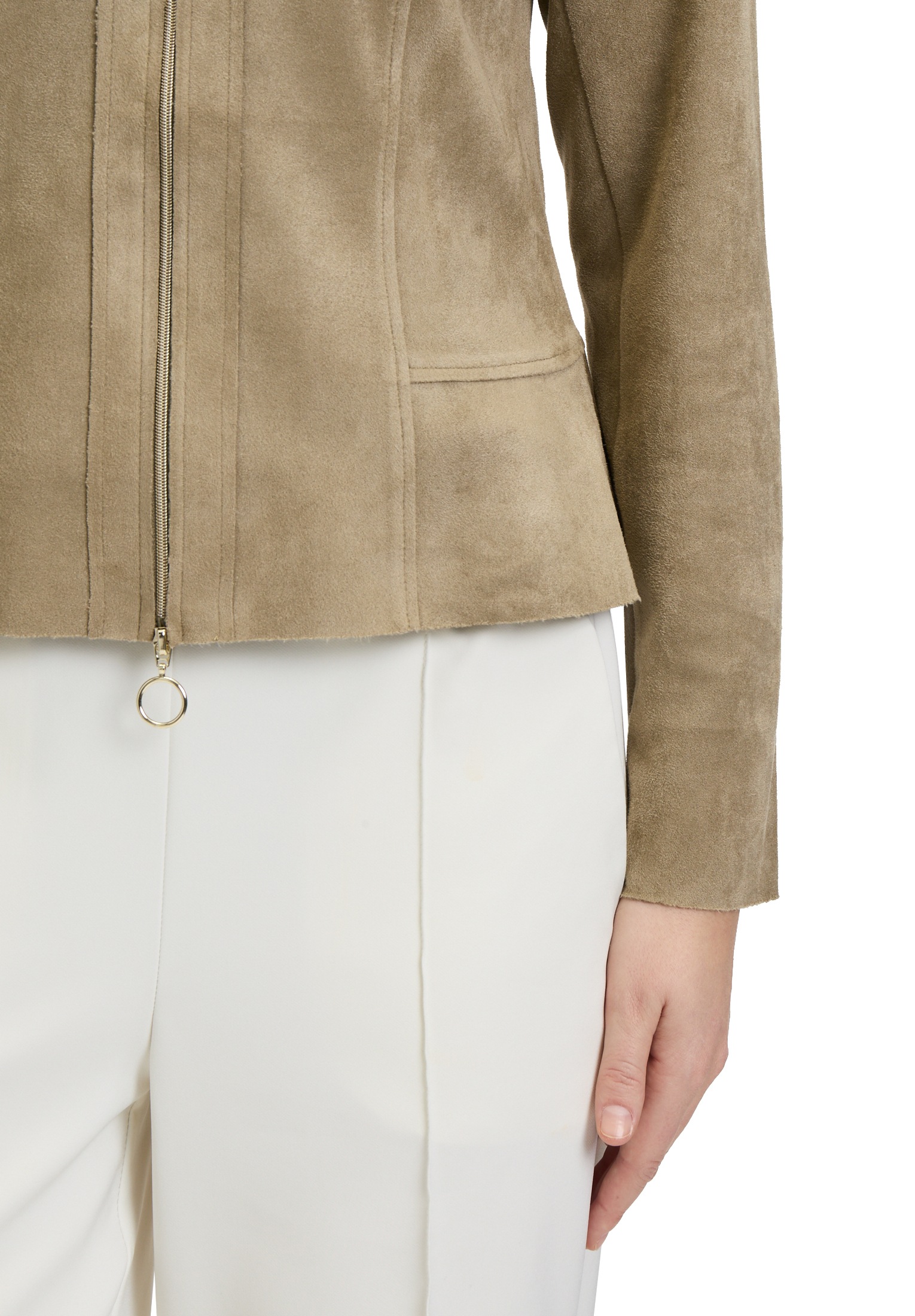 Betty Barclay Jackenblazer »Betty Barclay Blazer-Jacke mit Reißverschluss«, Material