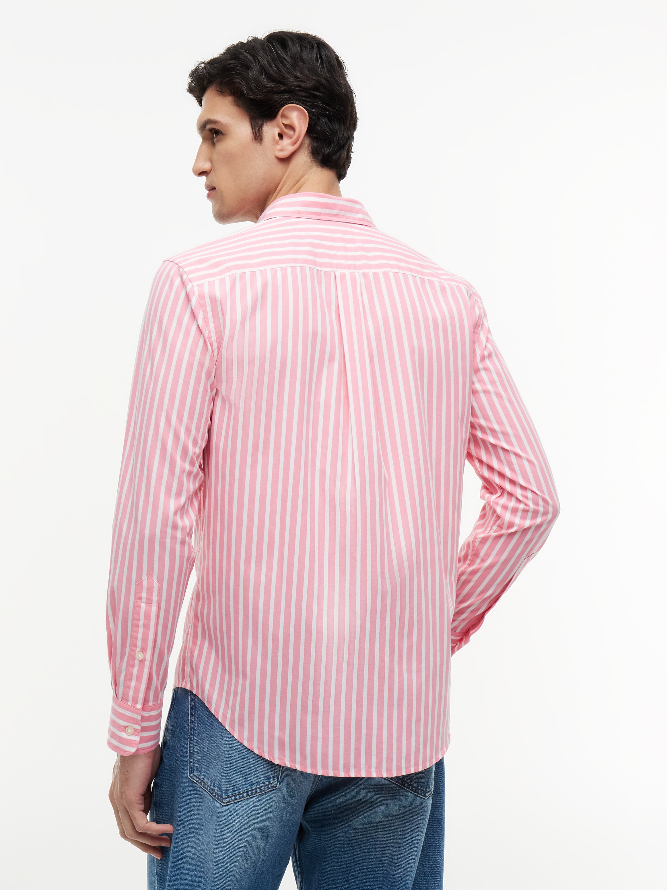 Tommy Hilfiger Langarmhemd »FLEX POPLIN SEASONAL STRIPE SHT« Regular Fit Flex Cotton