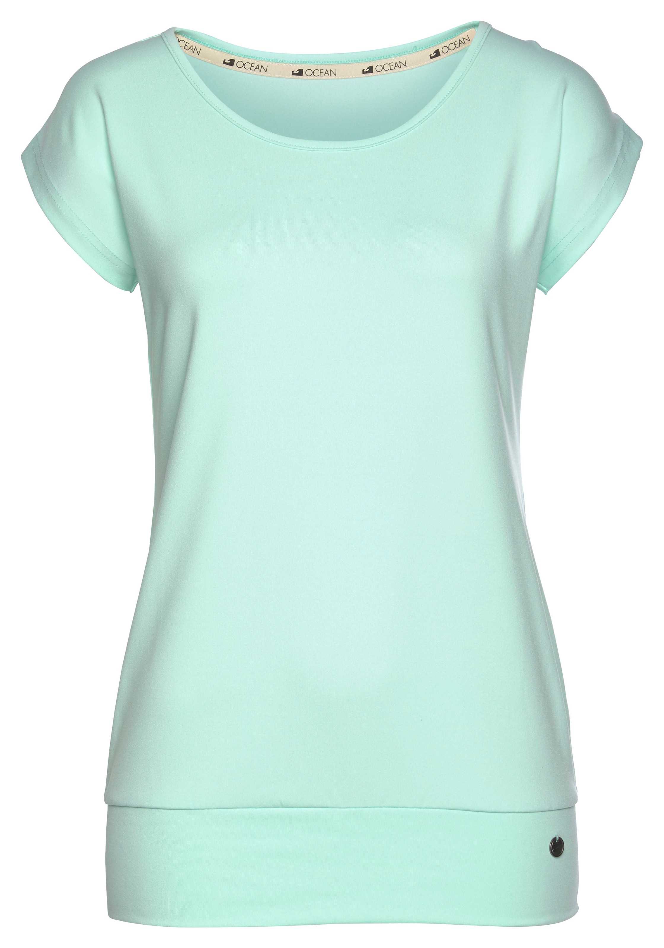 BAUR mit Bündchen Sportswear kaufen Yogashirt Ocean online am Saum |