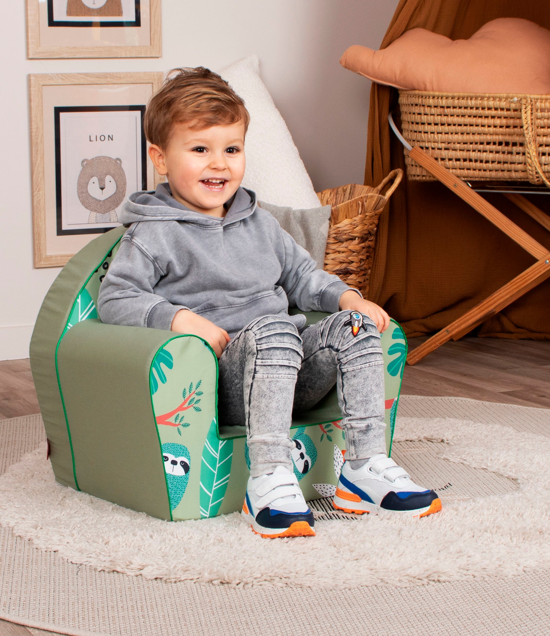 Knorrtoys® Sessel »Faultier« für Kinder; Made in Europe