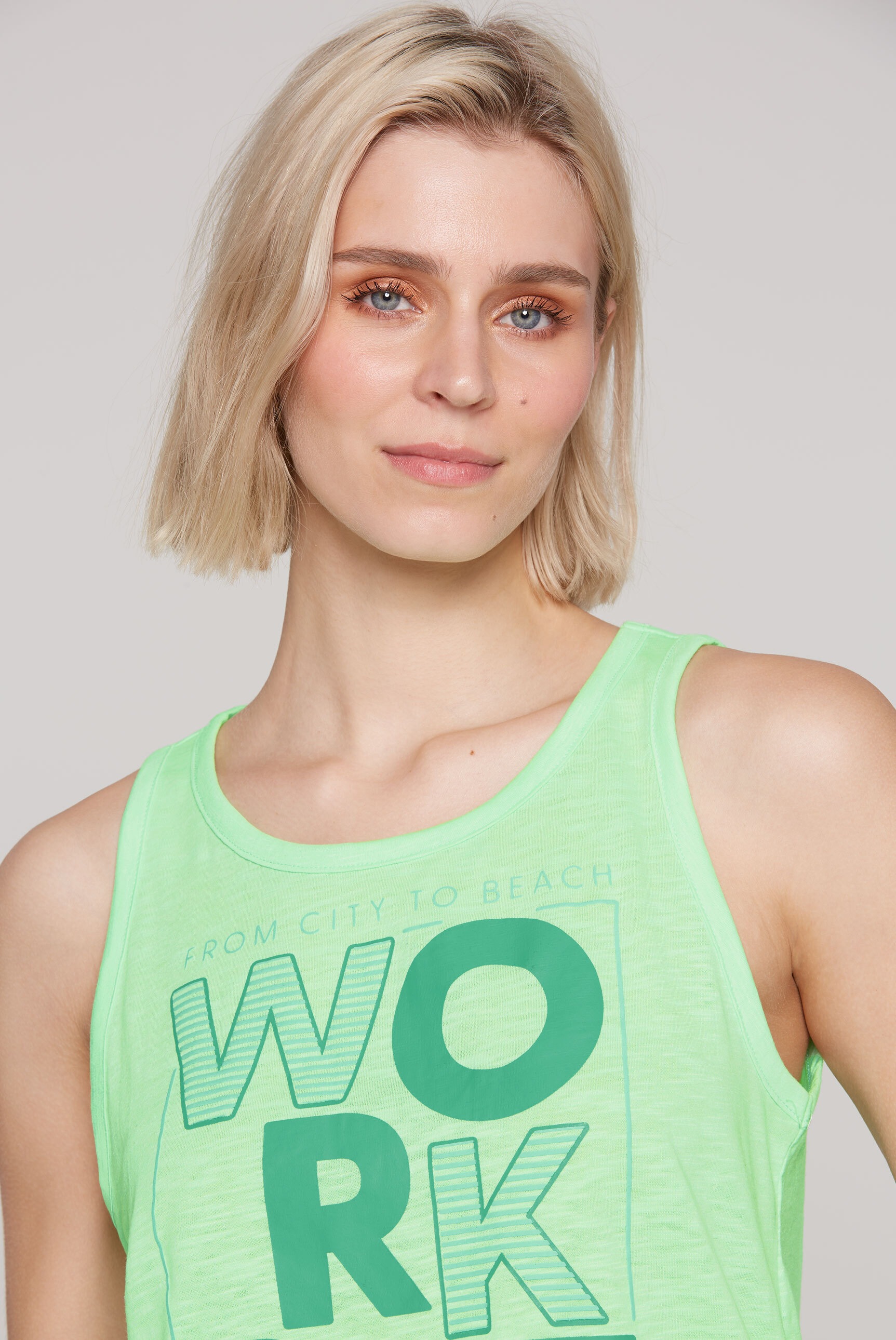 SOCCX Tanktop, mit Baumwolle
