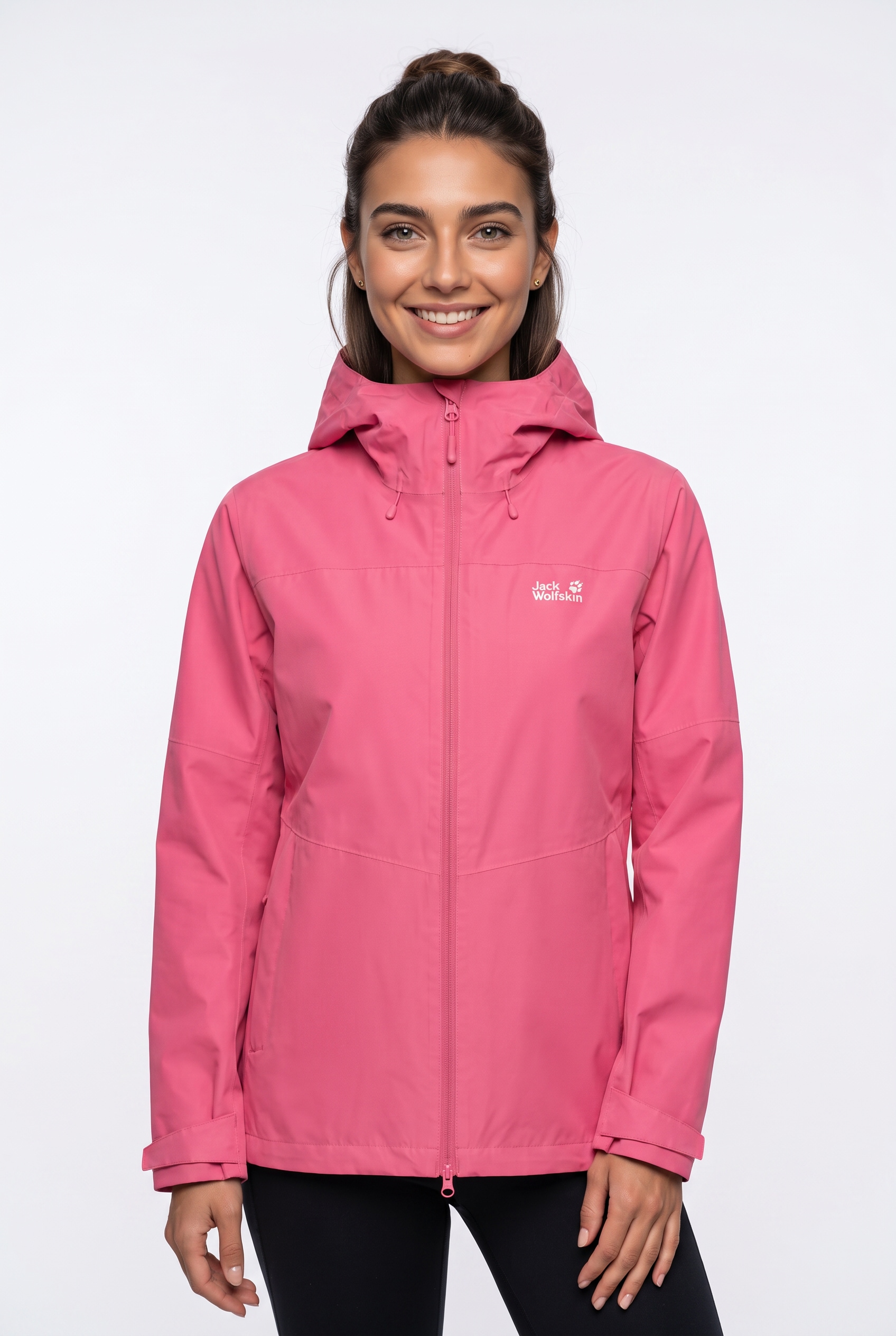 Jack Wolfskin 3-in-1-Funktionsjacke mit Kapuze mit herausnehmbarer Fleecejacke, wasserdicht, winddicht