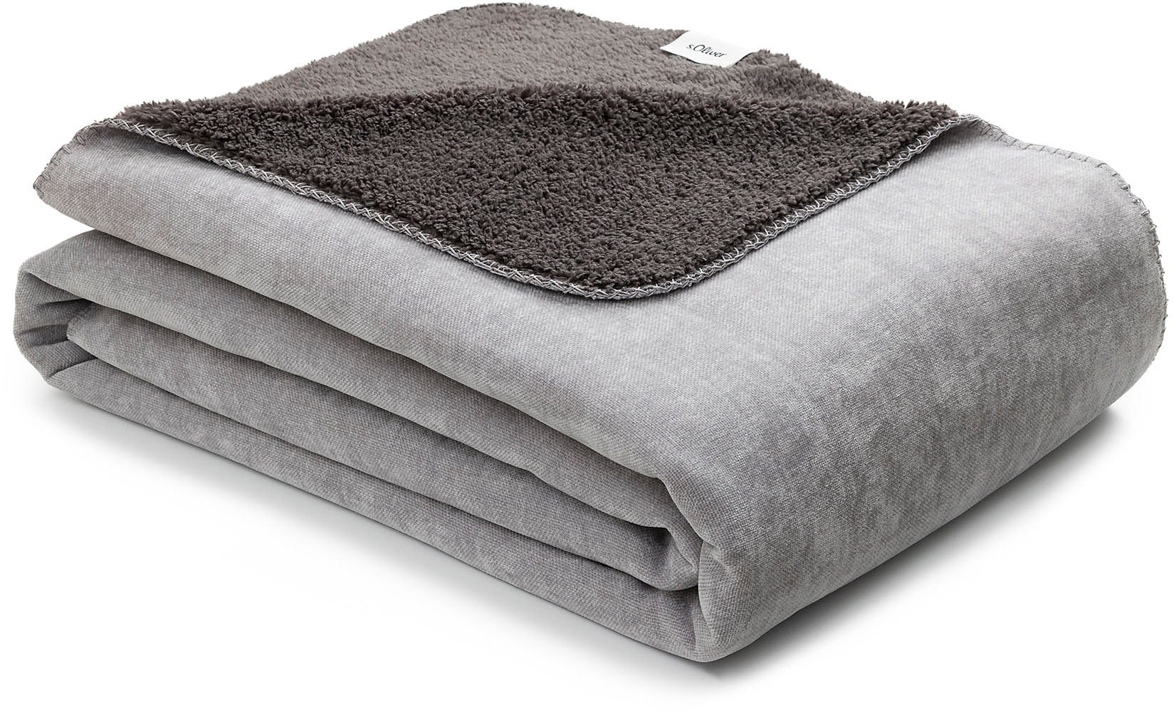 s.Oliver Wohndecke »s.Oliver Lounge Decke« trendige Doubleface-Optik