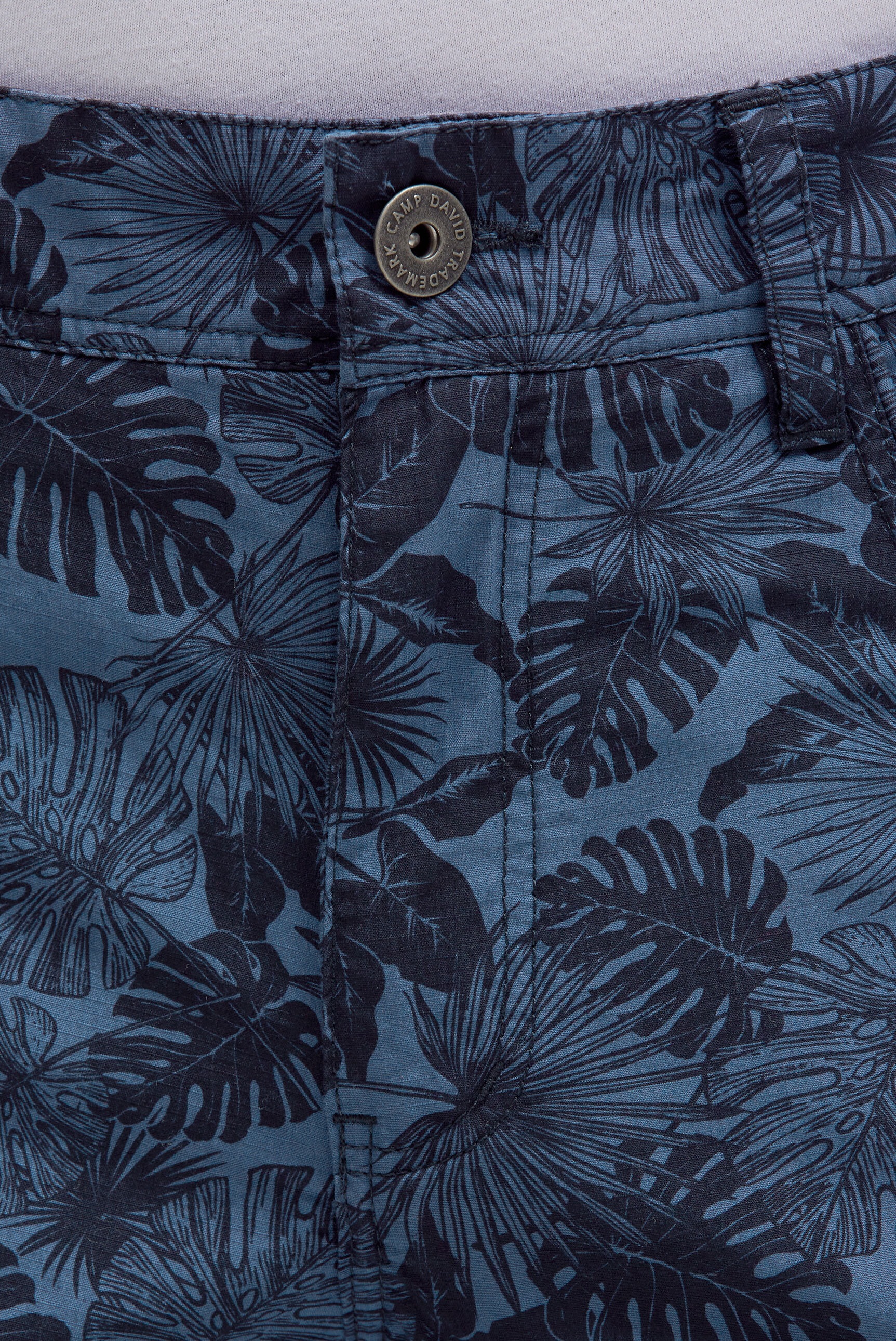 CAMP DAVID Shorts  mit All Over Print