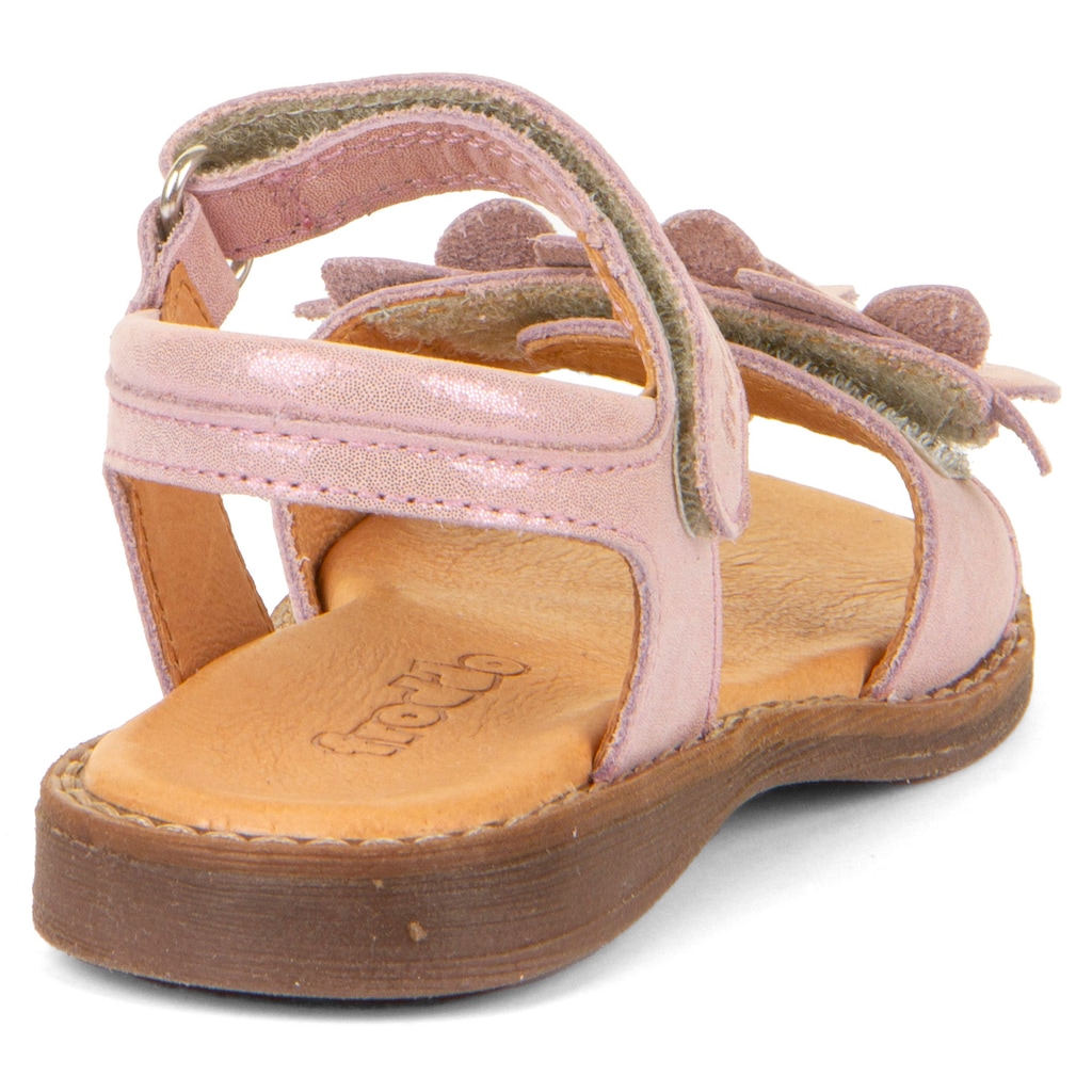 froddo® Sandale »Lore Flowers«, Sommerschuh, Klettschuh, Sandalette, mit zwei Klettverschlüsse