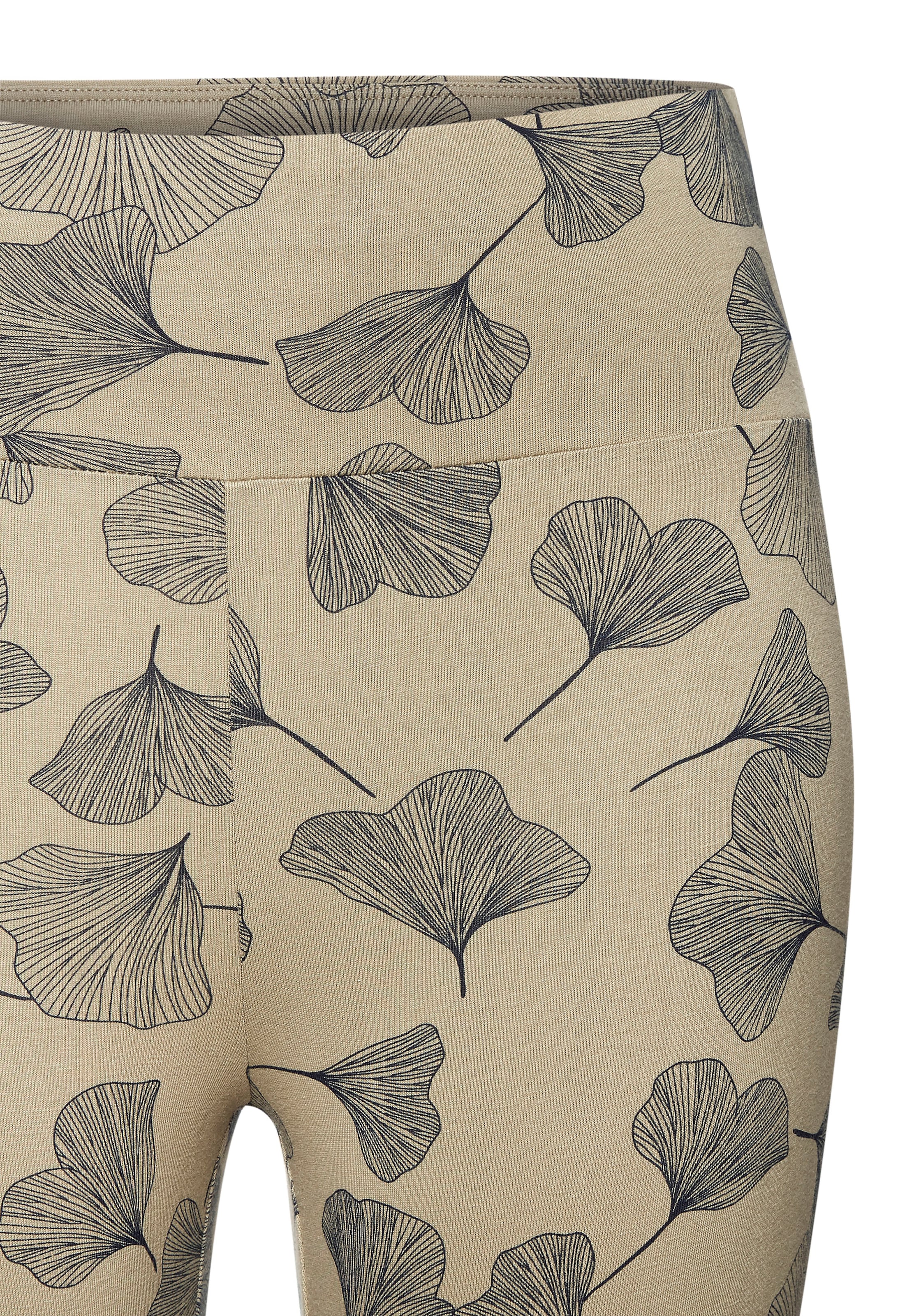 LASCANA Leggings, Allover Druck mit Foil Print