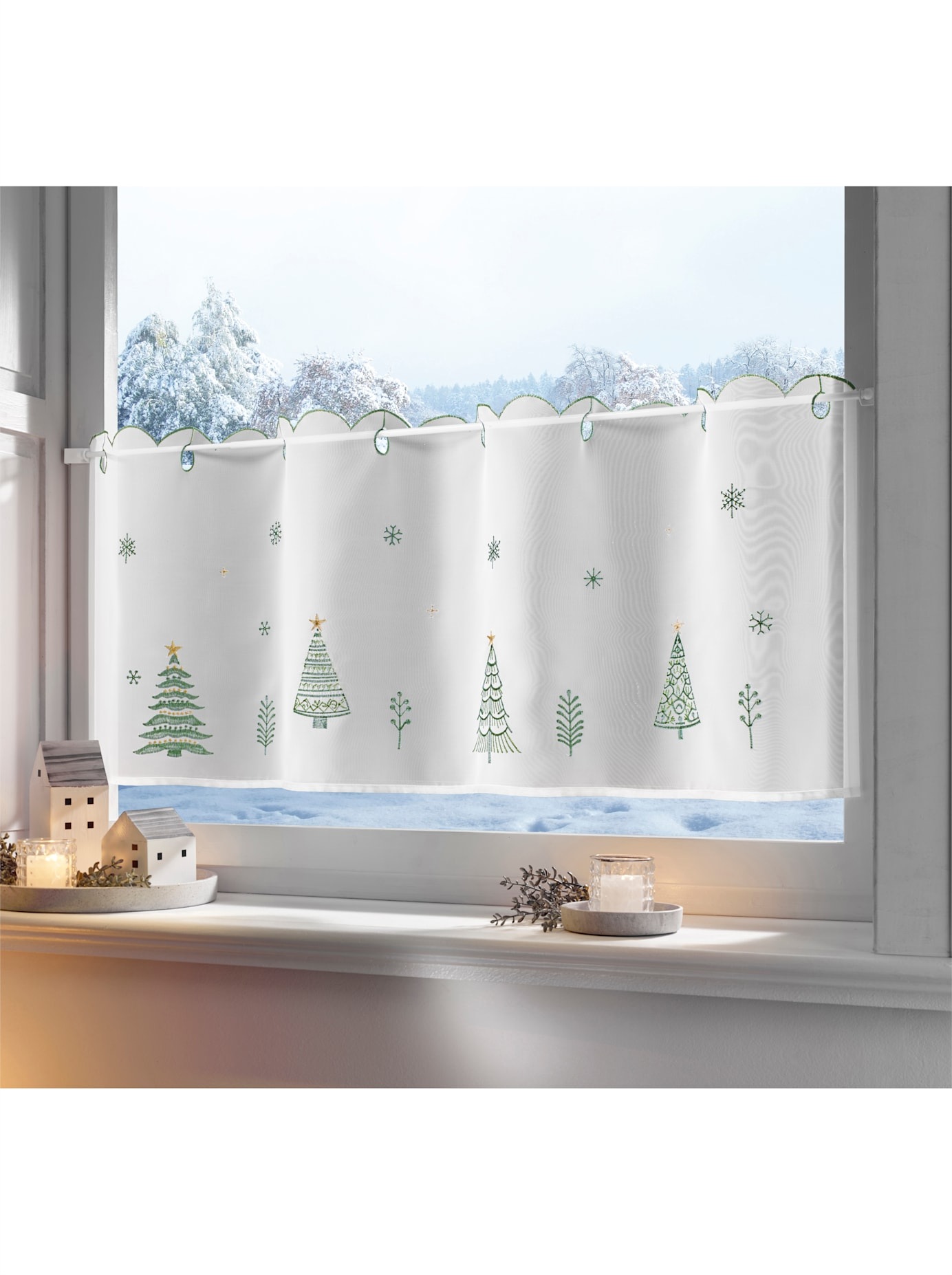 heine home Querbehang Stangendurchzug 1 Stk. tlg. günstig online kaufen