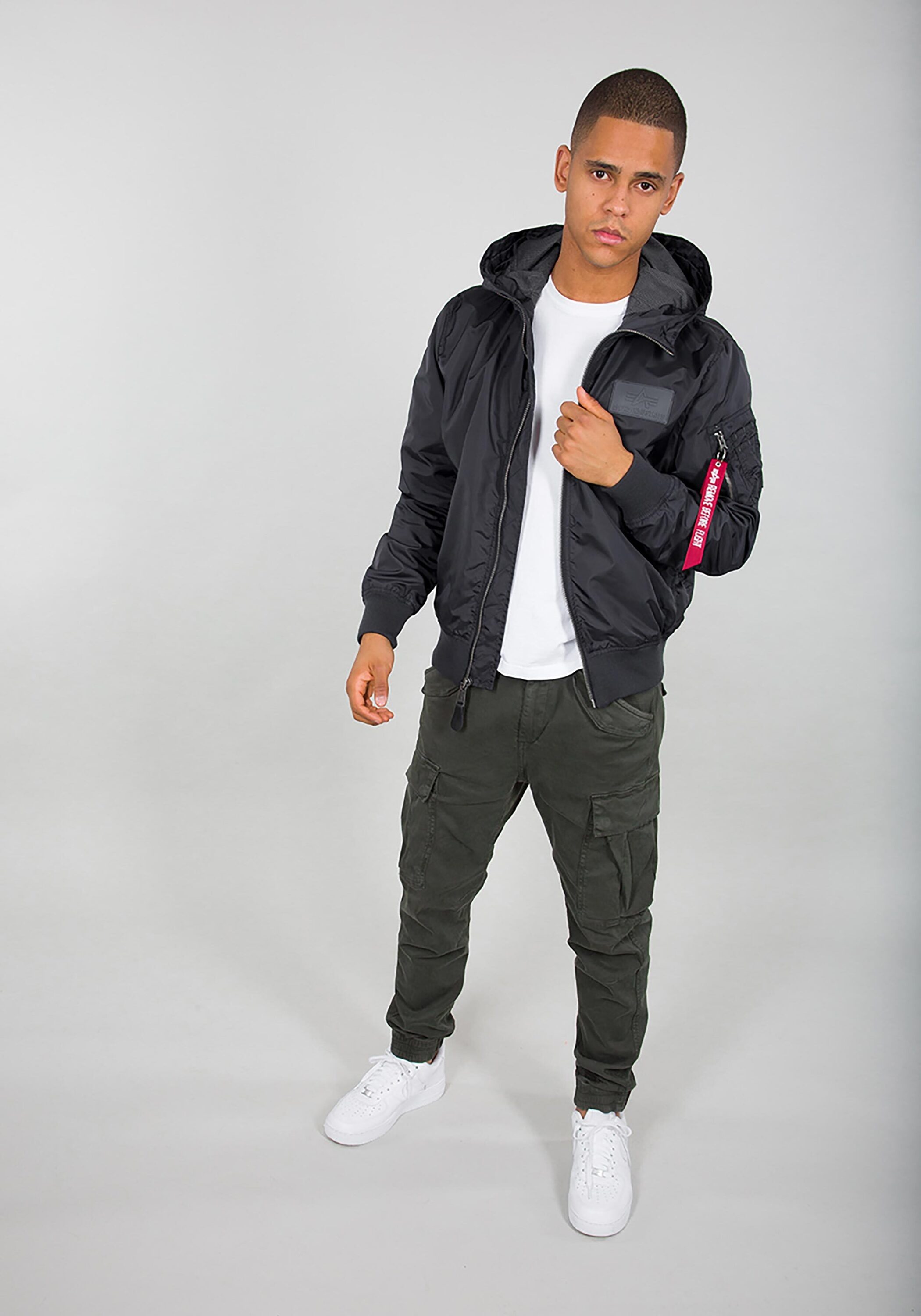 Alpha Industries Bomberjacke »Alpha Industries Men - Bomber Jackets MA-1 LW Hooded«