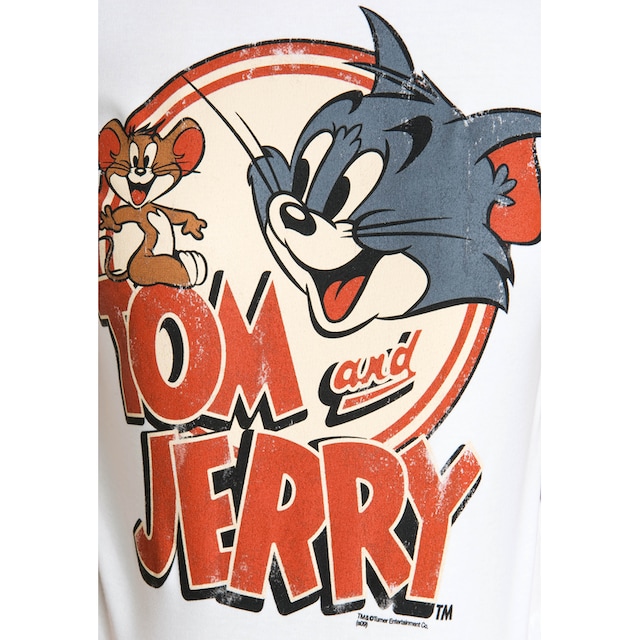 LOGOSHIRT T-Shirt »Tom & Jerry-Logo«, mit lizenziertem Originaldesign  online kaufen | BAUR