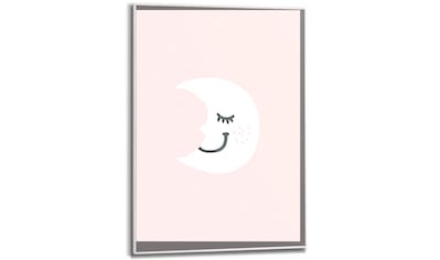 Bild mit Rahmen »Pink Moon«, (1 St.)