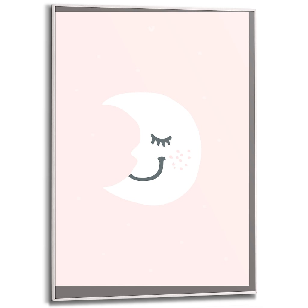 Reinders! Bild mit Rahmen »Pink Moon«, (1 St.)