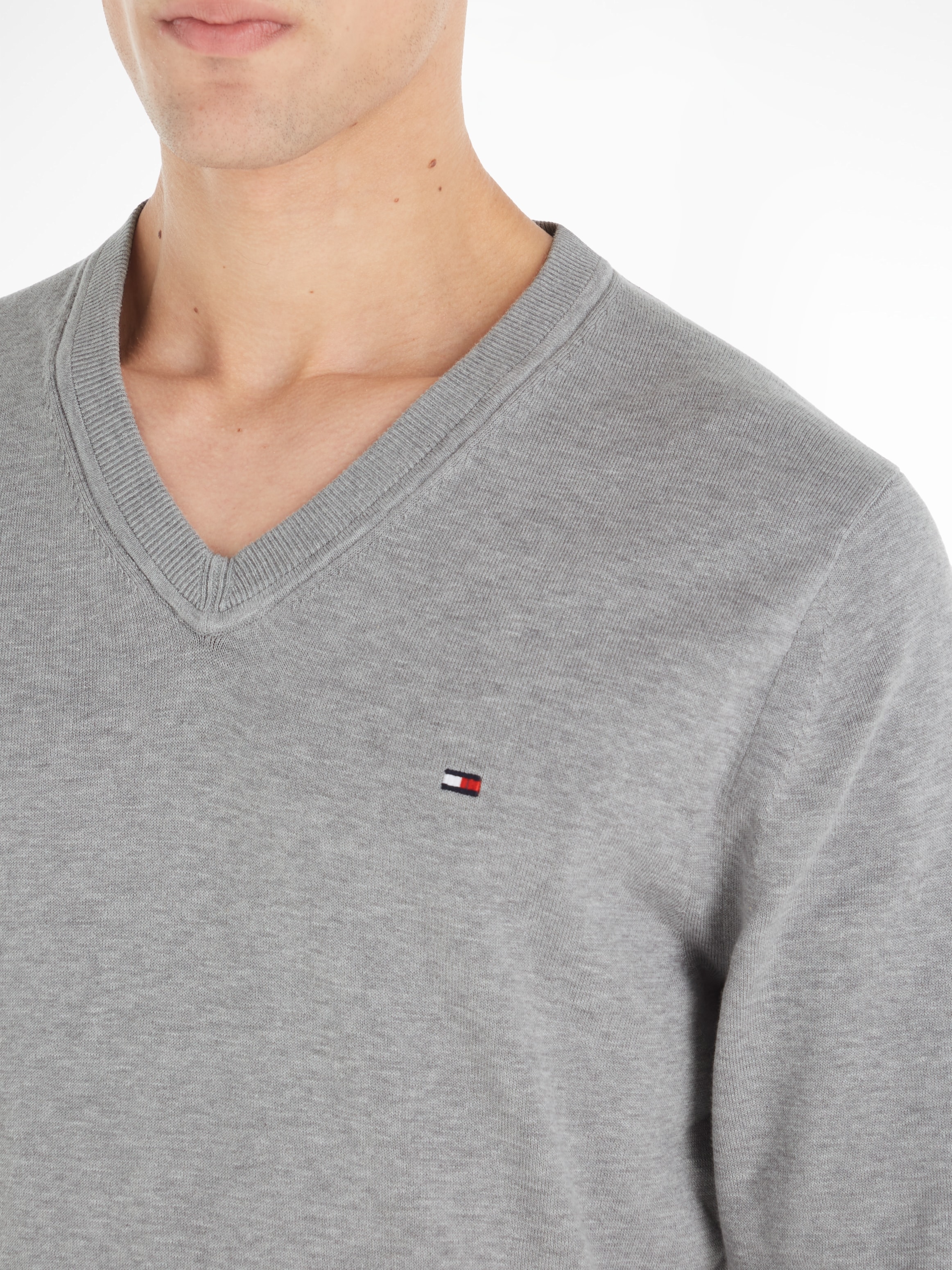 Tommy Hilfiger V-Ausschnitt-Pullover »1985 V NECK SWEATER«