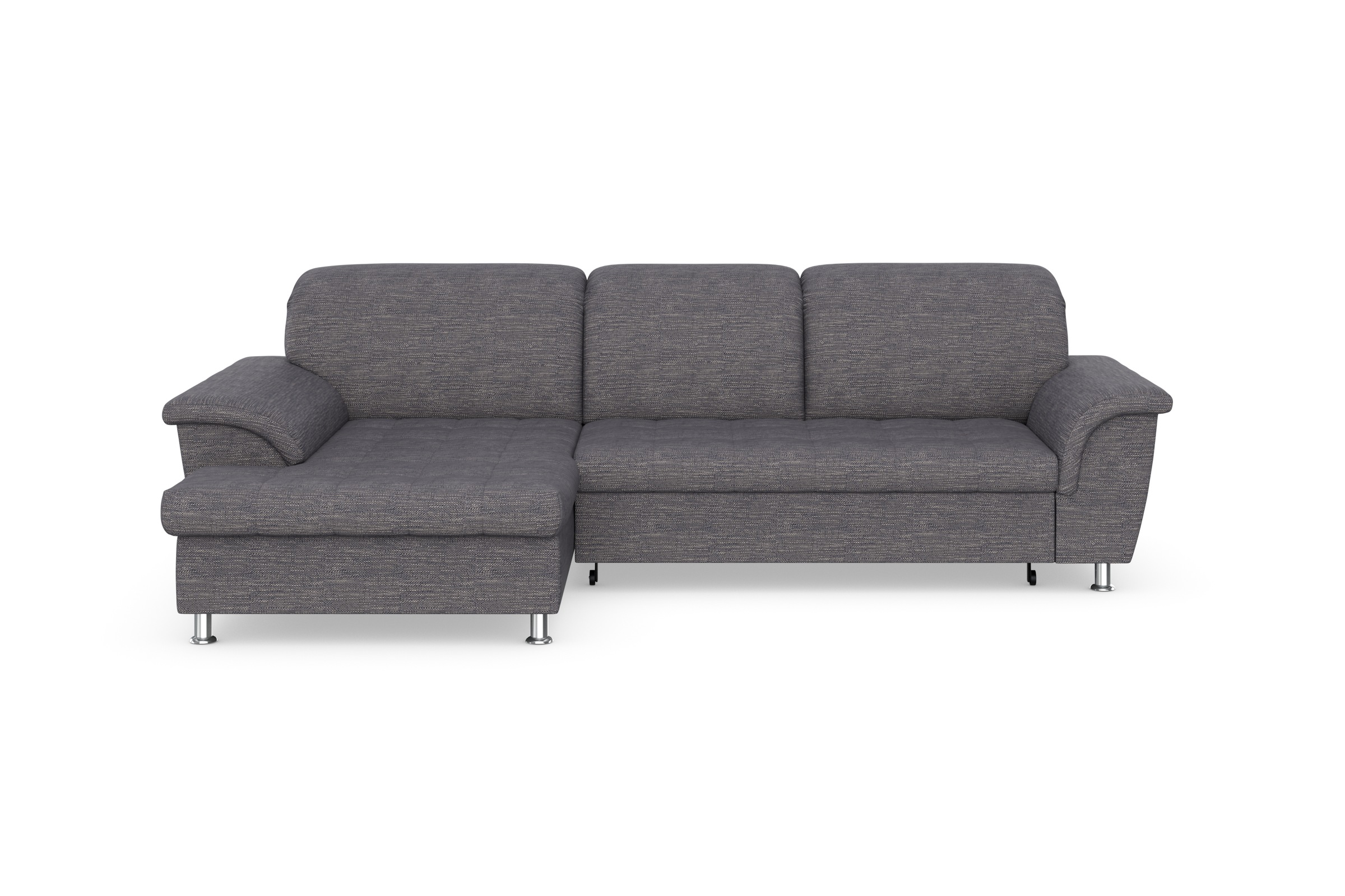 DOMO collection Ecksofa "Franzi Steppung im Sitzbereich B7T/H: 278/162/80 c günstig online kaufen