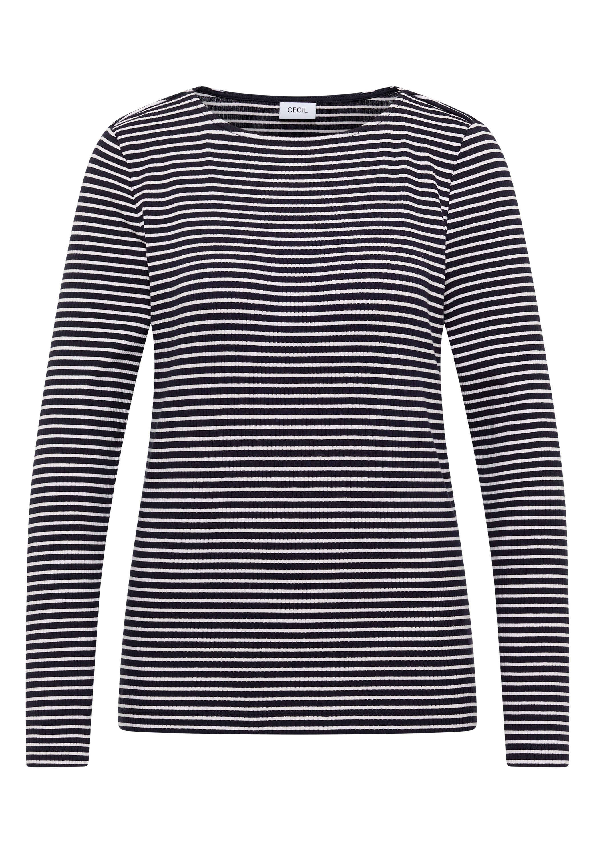 Cecil Langarmshirt mit U-Boot-Ausschnitt