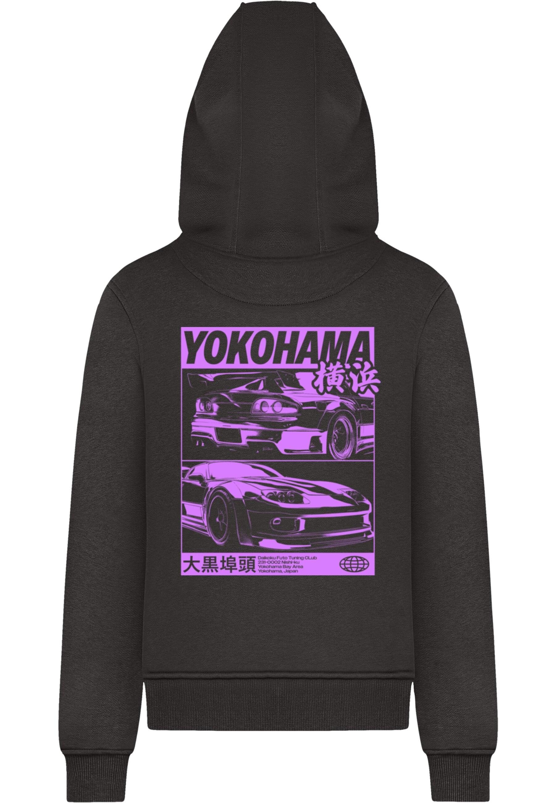 MisterTee Kapuzenpullover "MisterTee Yokohama Race Hoody" 1 Stk. günstig online kaufen