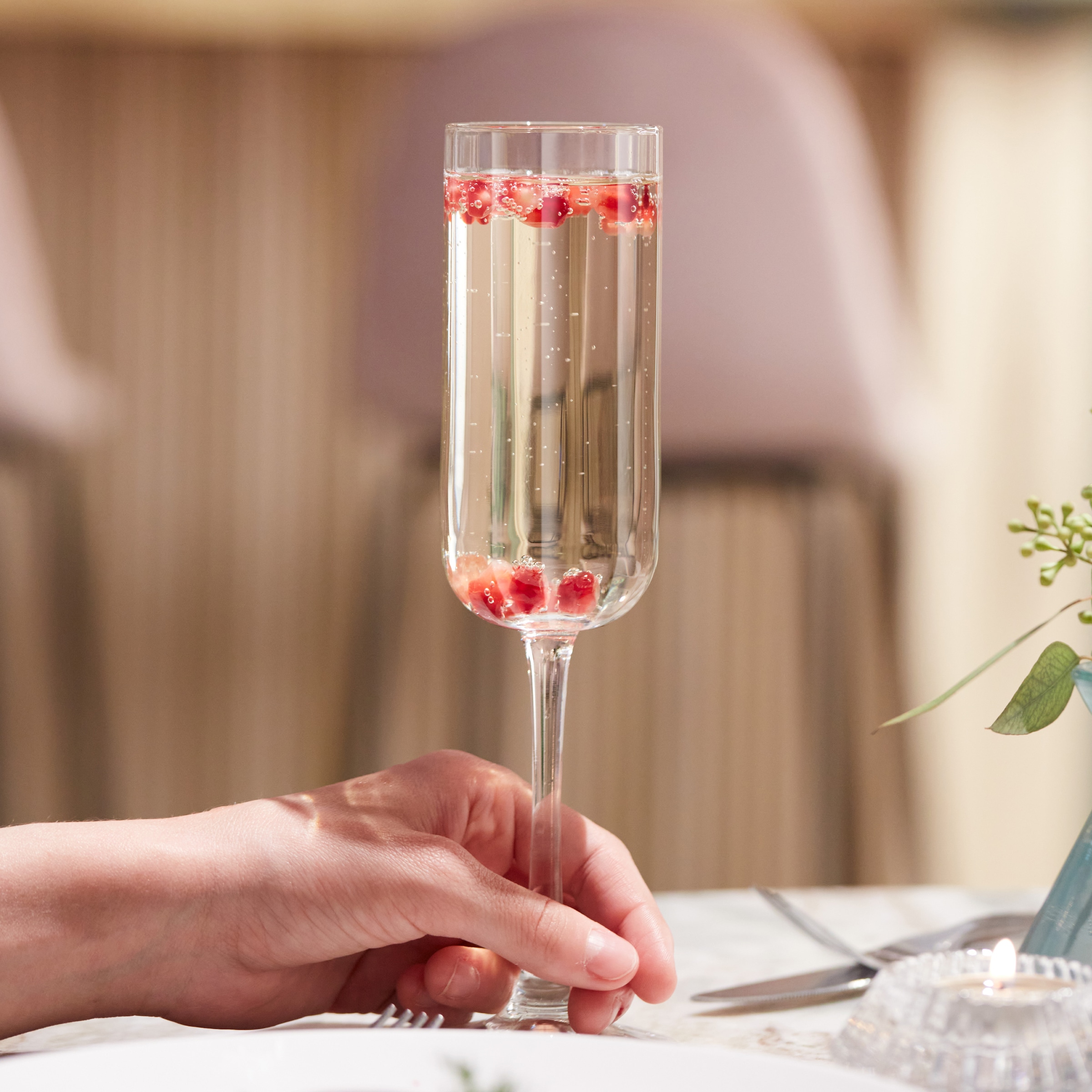 LIBBEY Sektglas »Libbey 12er Set -LINEAR-«, (Set, 12 tlg.), 222 ml, hochwertig verarbeitet, im modernen Design