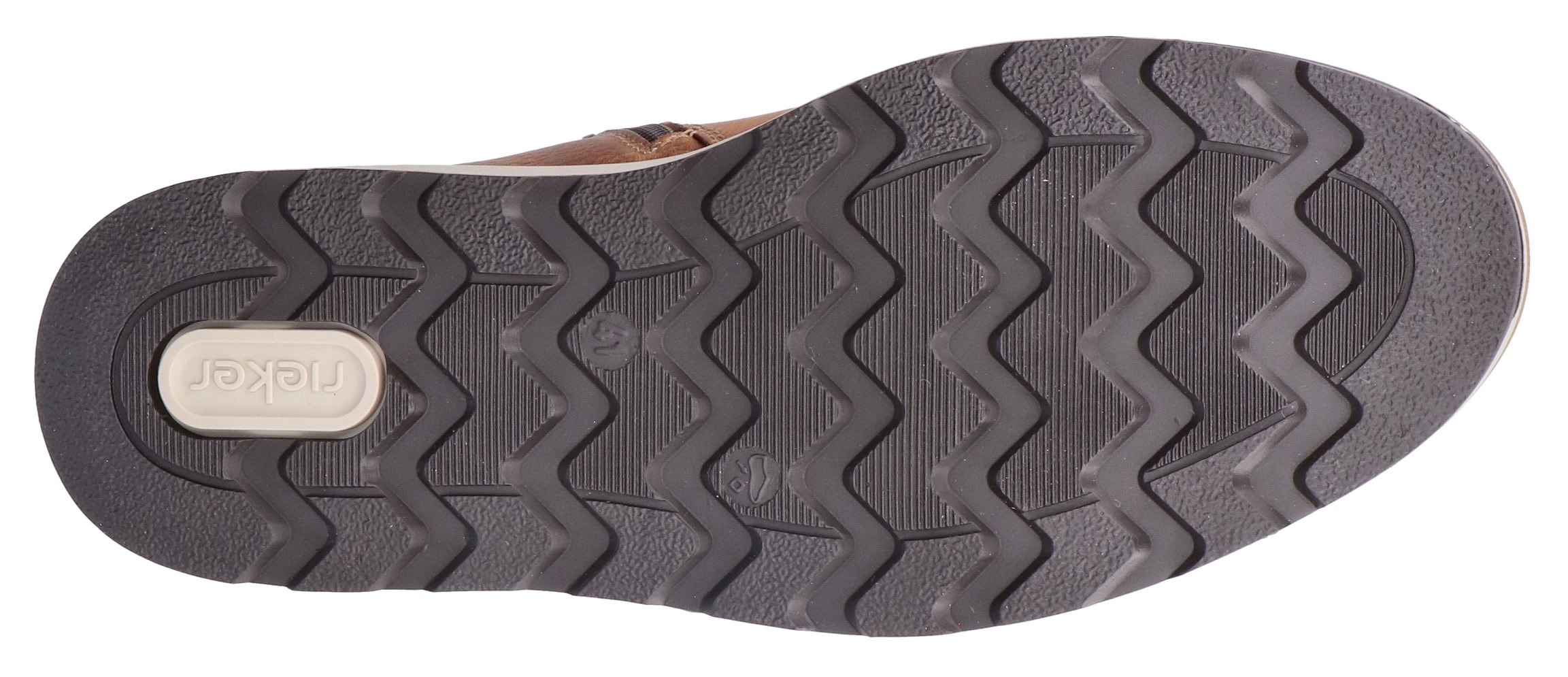 Rieker Winterboots, Schnürboots, Casual-Stiefelette mit Innenreißverschluss, Warmfutter