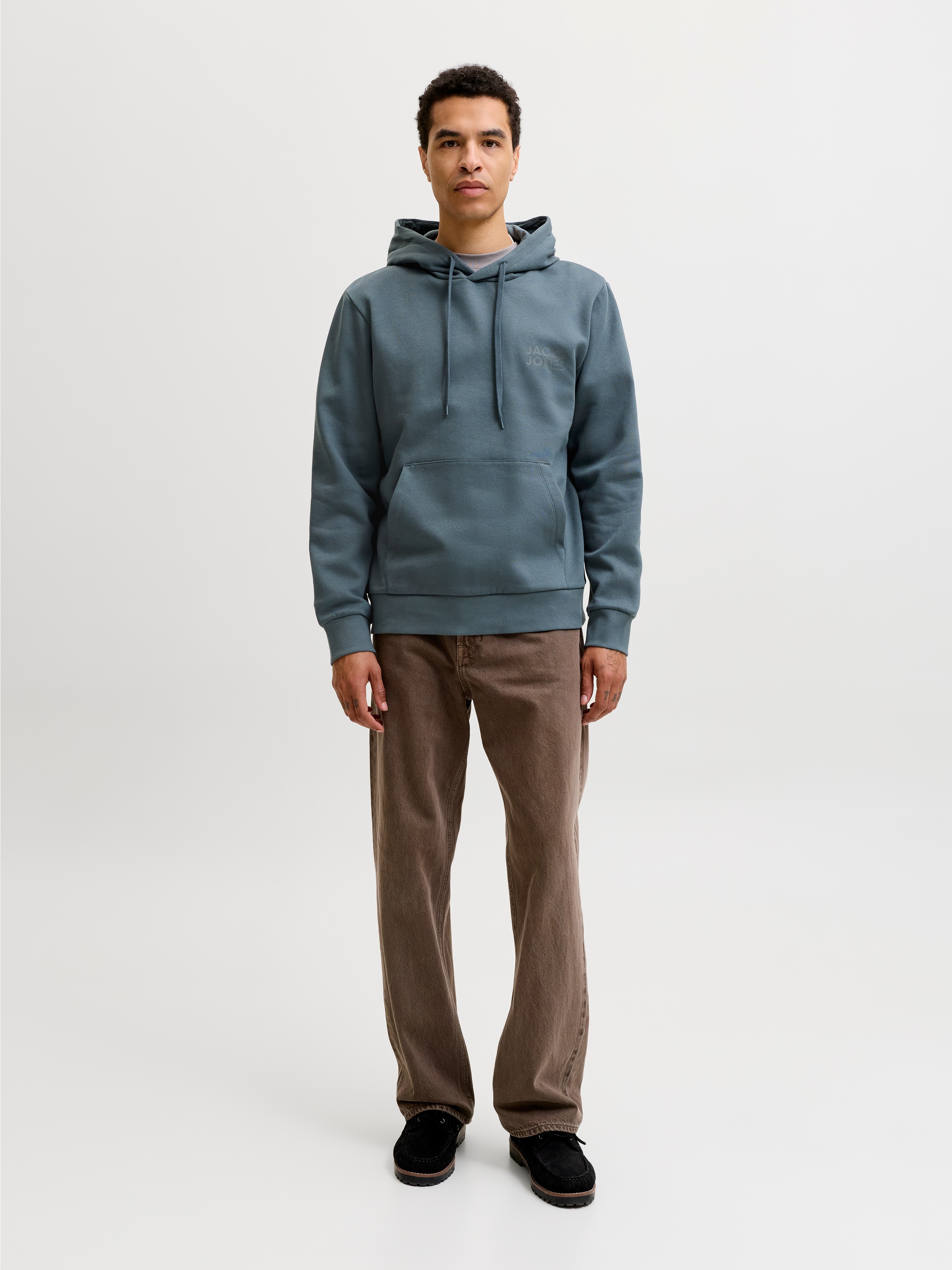 Jack & Jones Kapuzensweatshirt »JJECORP LOGO SWEAT HOOD NOOS«, Baumwollmischung, regular fit
