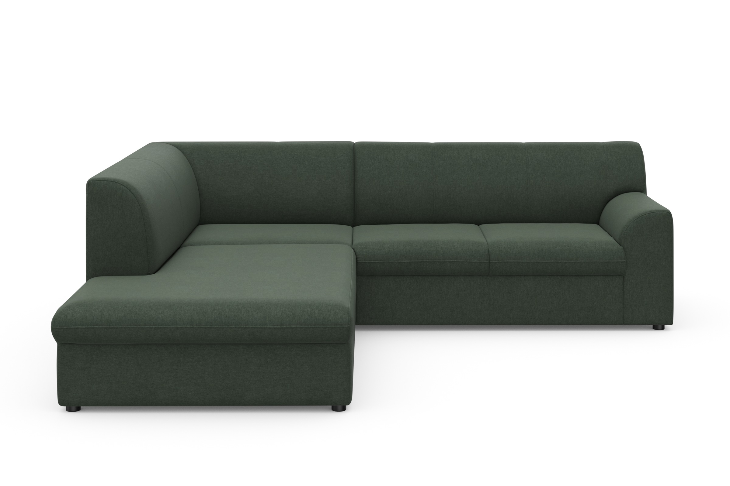 DOMO collection Ecksofa "Topper zeitlos elegant, kompakte Stellmaße, OTTOs günstig online kaufen